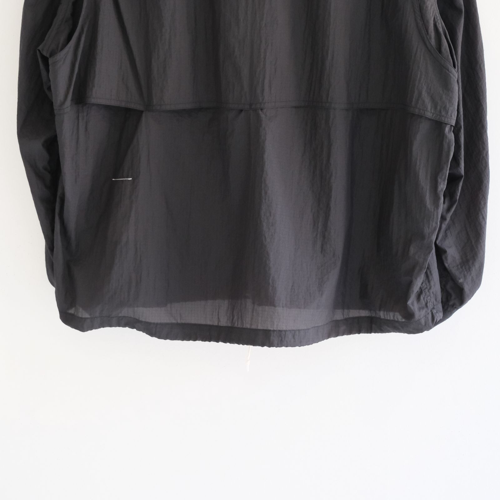 Photographer L/S Shirt Jacket / シャツジャケット / ナイロン / BLACK