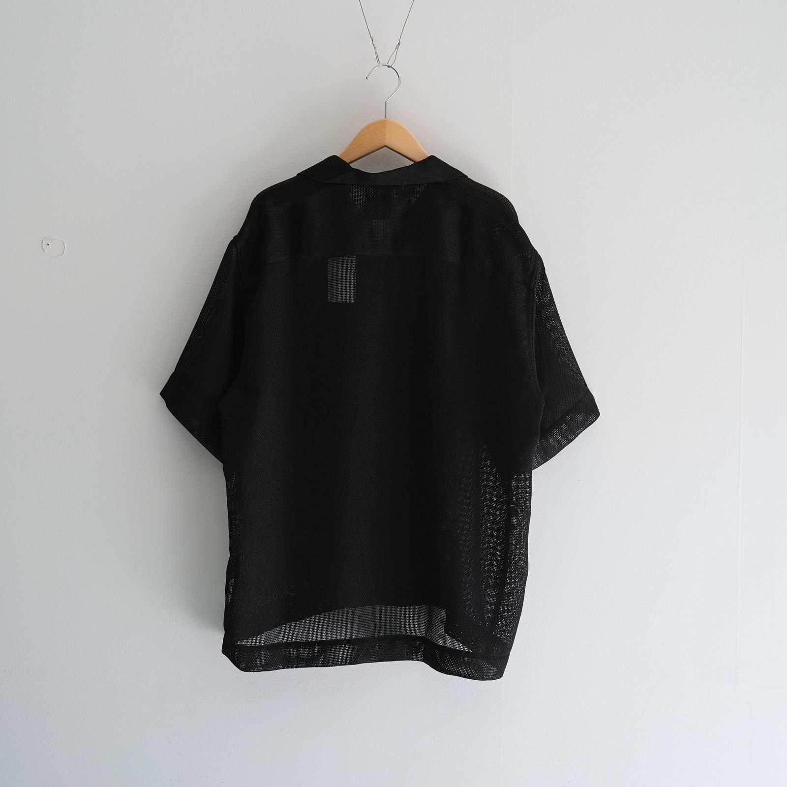 Mesh S/S Shirts / シャツ / 半袖 / Black