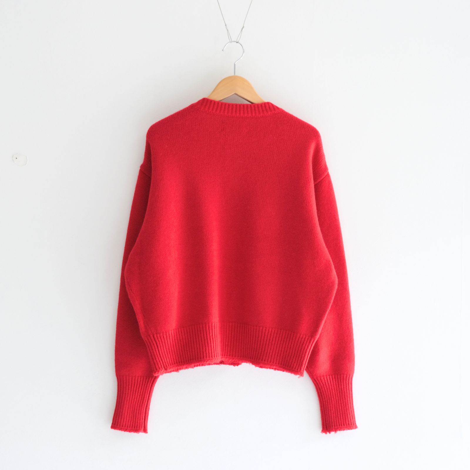 【残り1点】THE BIRD CARDIGAN（RED）