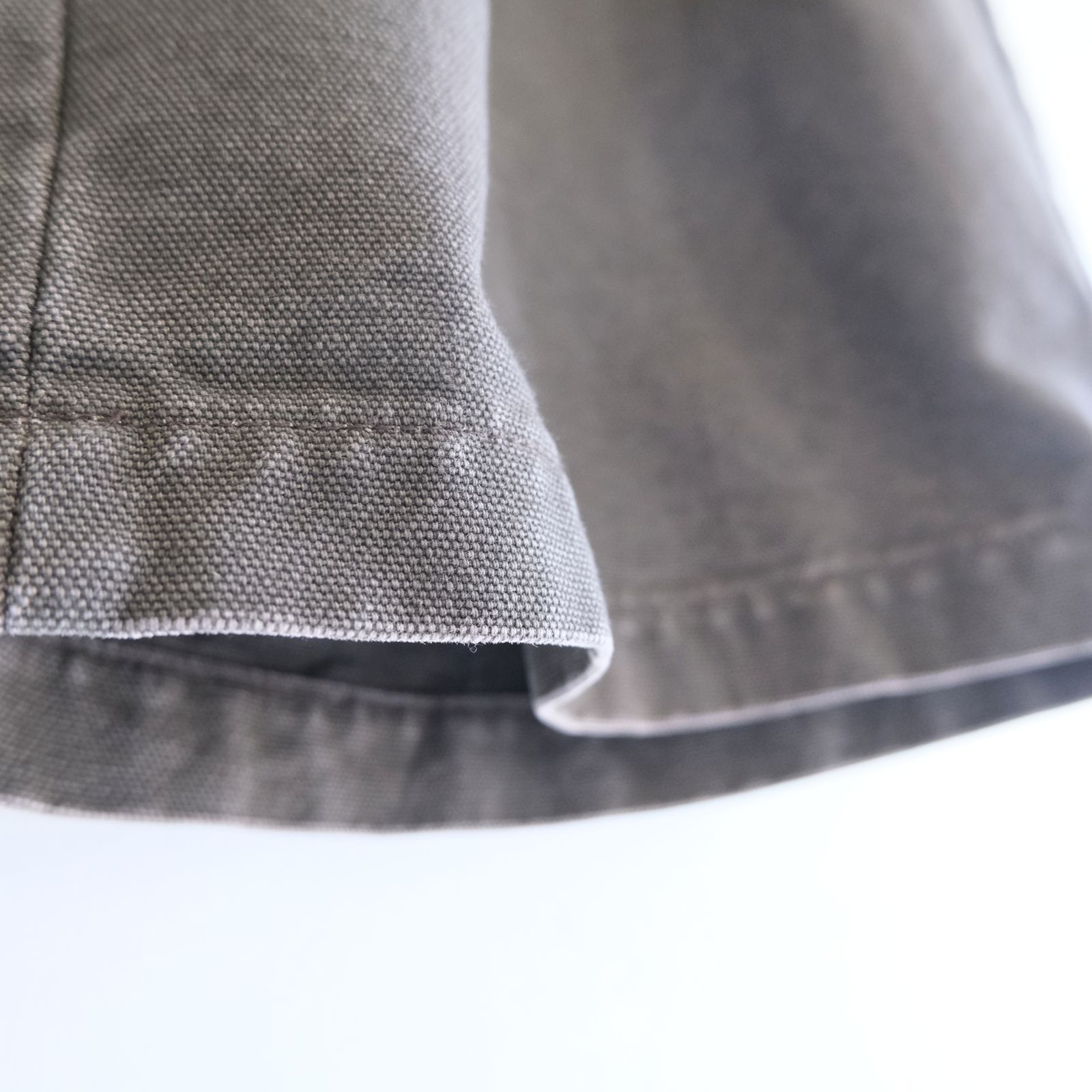 【残り1点】MERELY WASHED CANVAS FLARED PANTS（VINTAGE CAMEL）