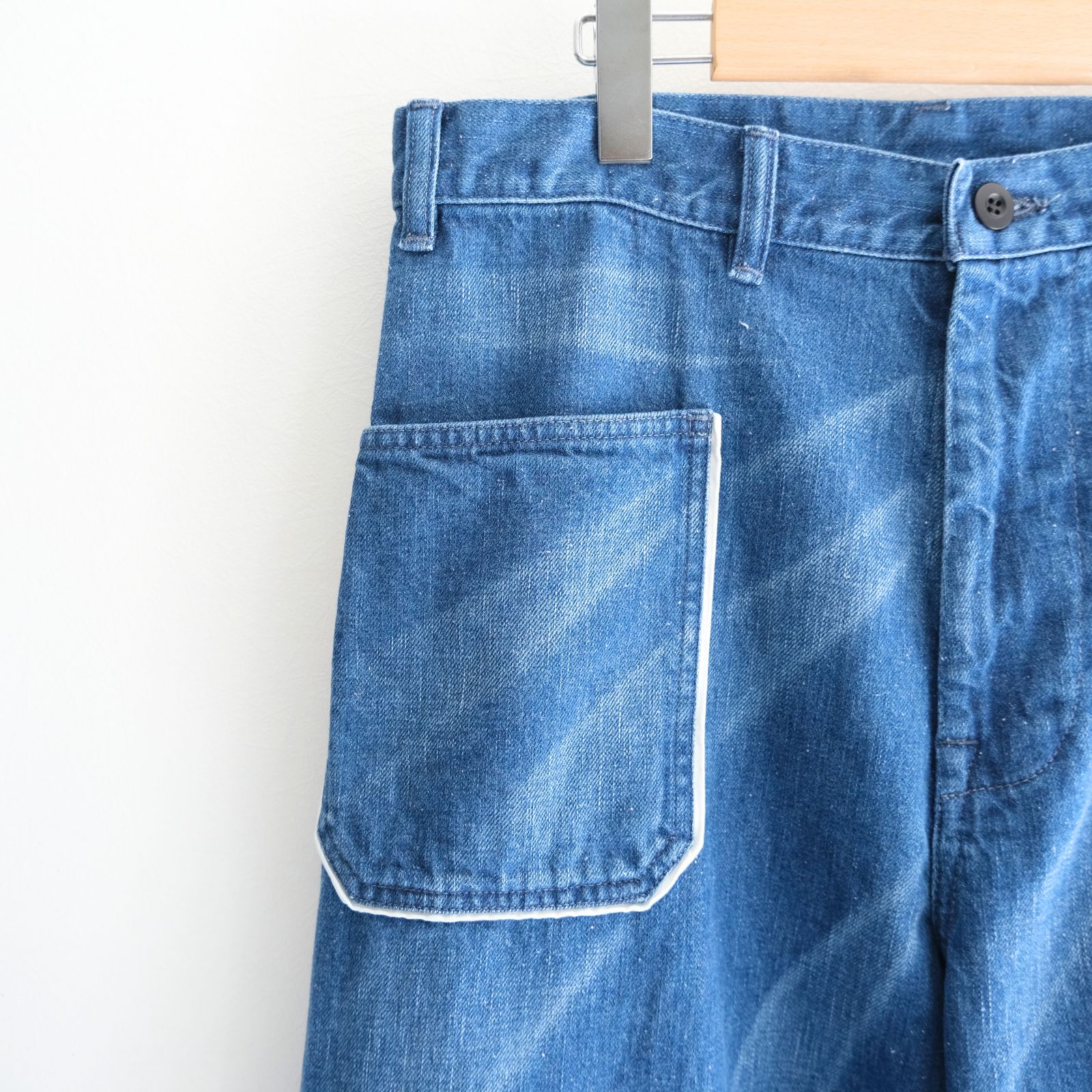 【残り1点】SUNFADE DENIM TROUSERS（SUNFADE）