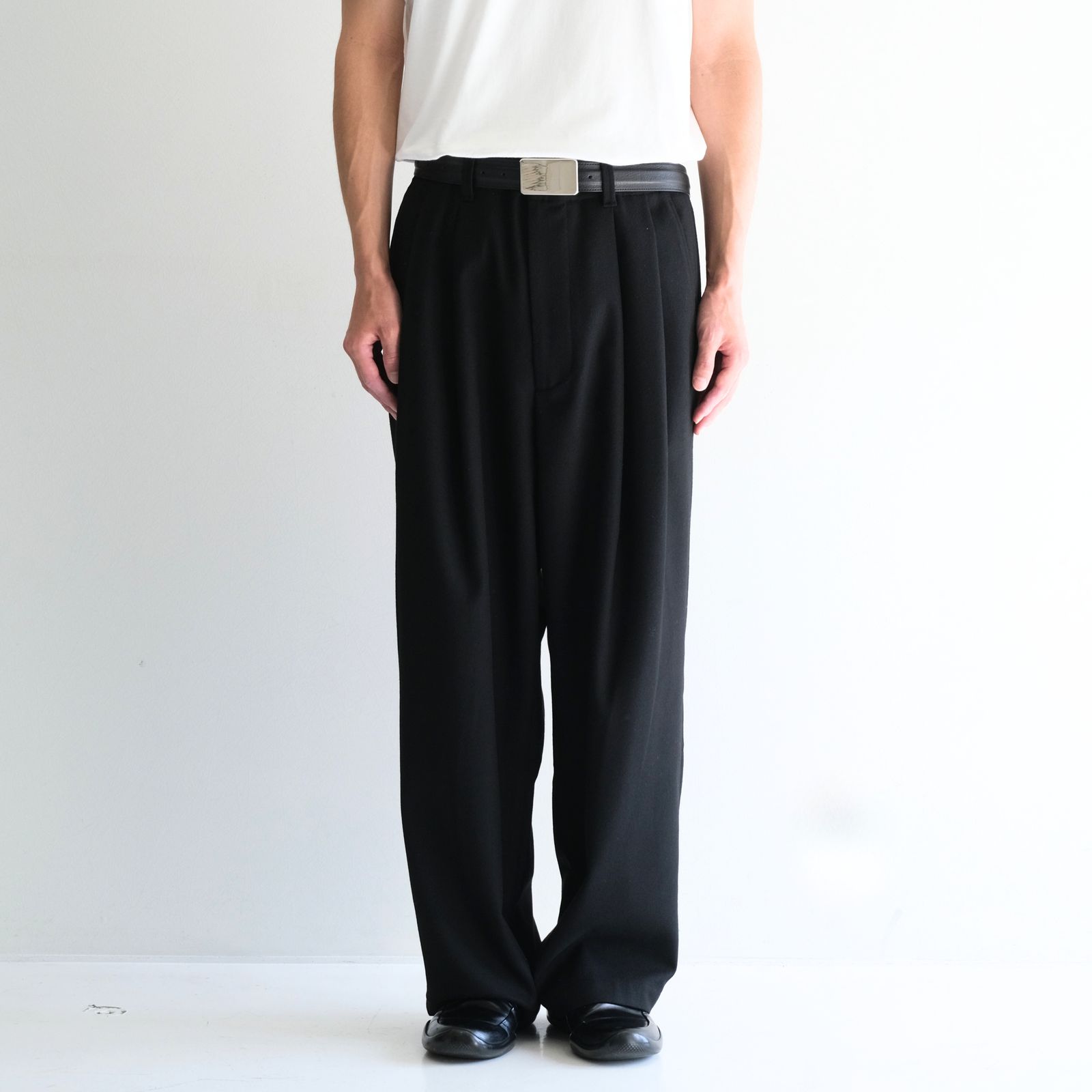 【残り1点】MERELY US INFORMAL PANTS（INK BLACK）