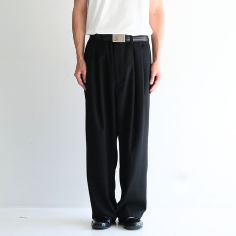 【残り1点】MERELY US INFORMAL PANTS（INK BLACK）