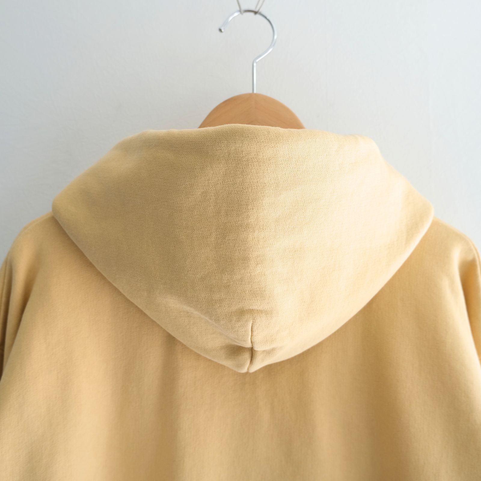 【残り1点】ACTIVE PARKA  ‐Processed Sweat‐（Yellow）