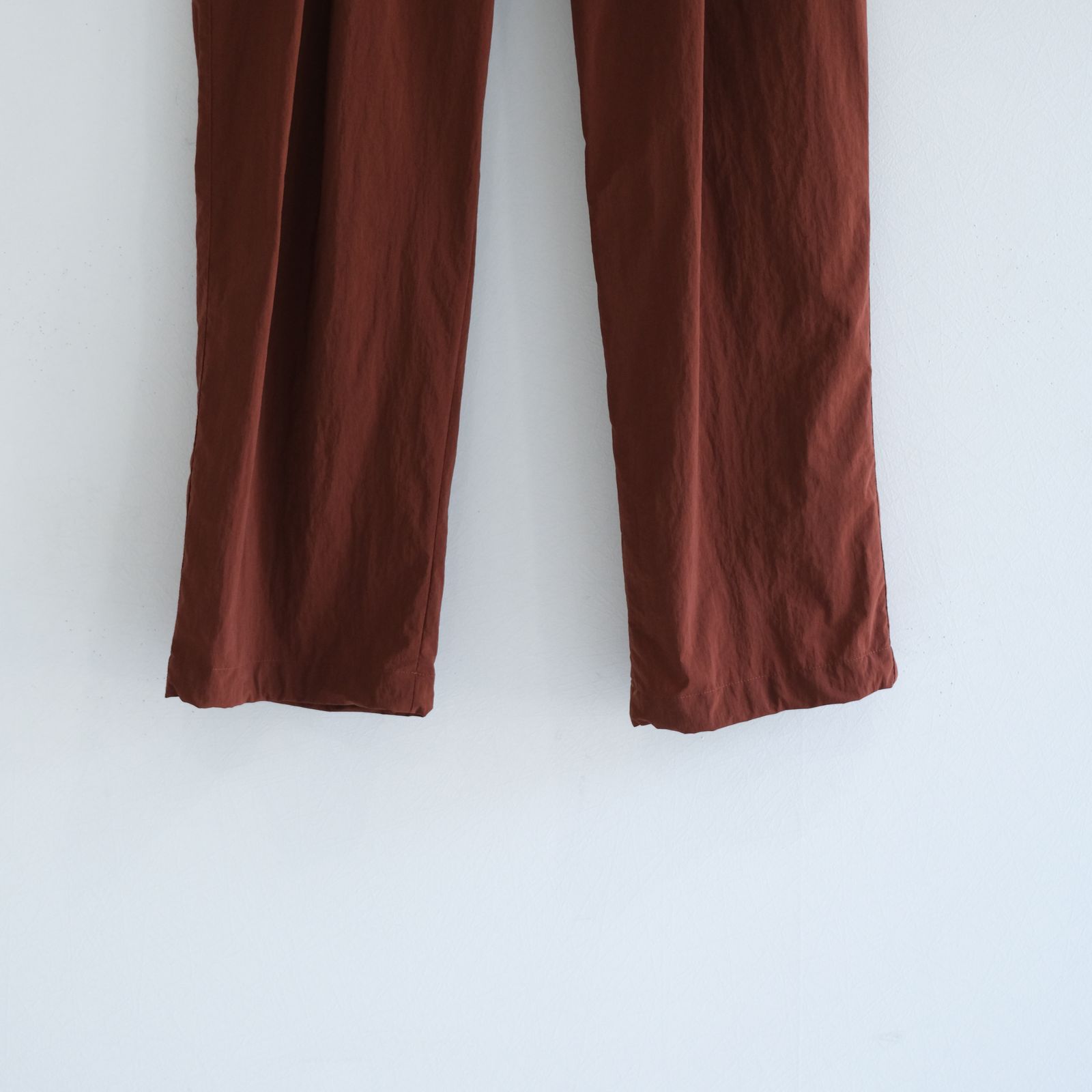 SHIBO NYLON SEASIDE PANTS / ナイロン / BROWN