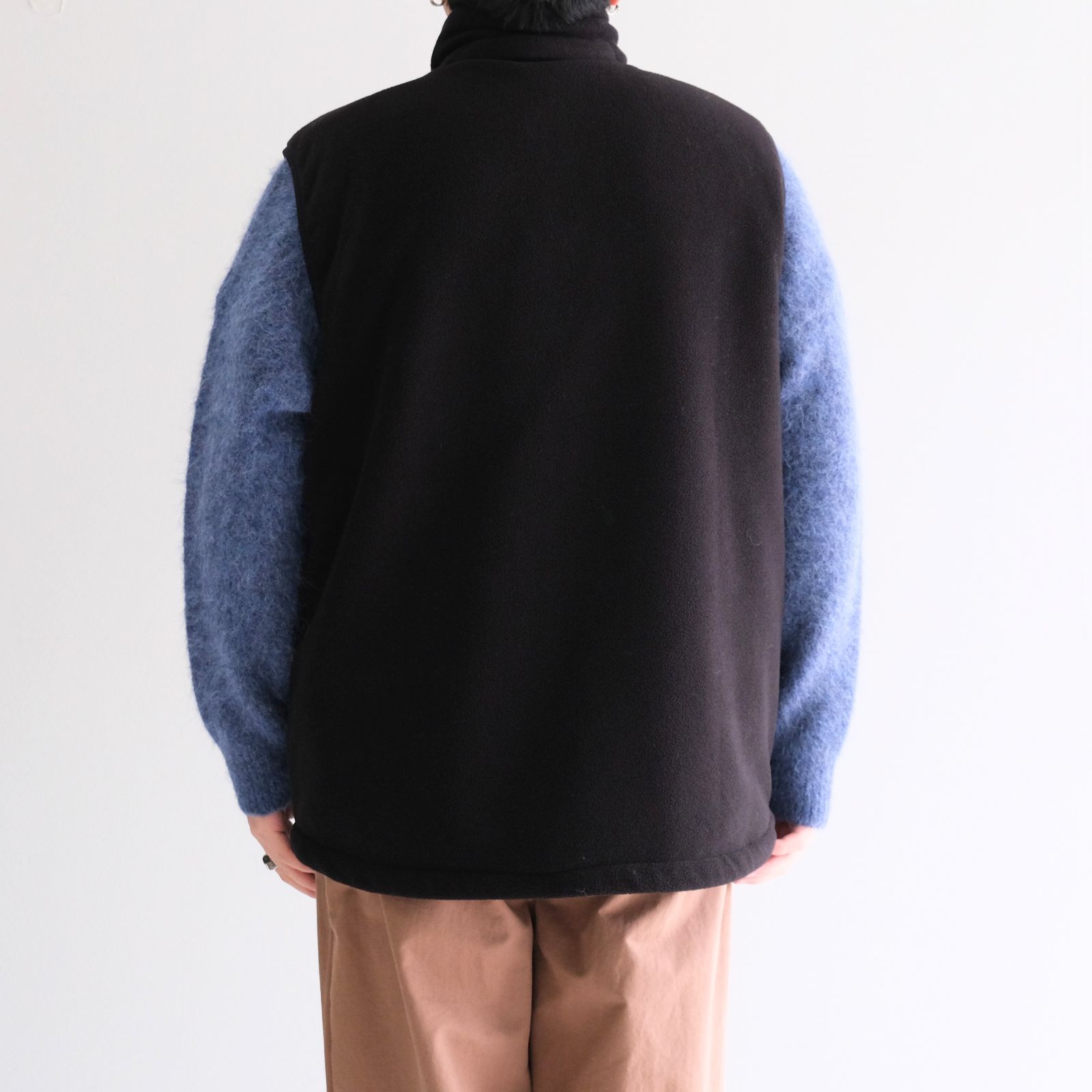 Reimagined Survivor Fleece Vest / リイマジンド サバイバーフリースベスト（Black）