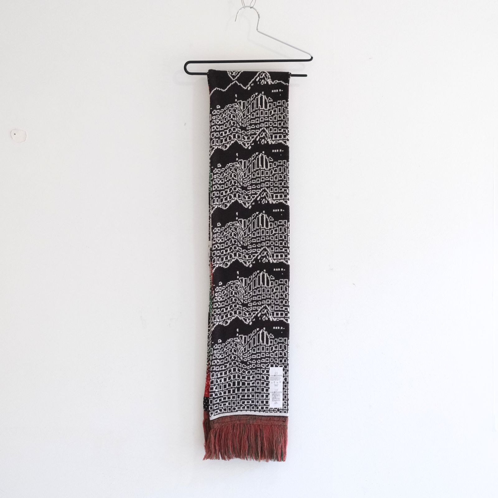 JACQUARD KNIT SOCCER SCARF（MULTI）