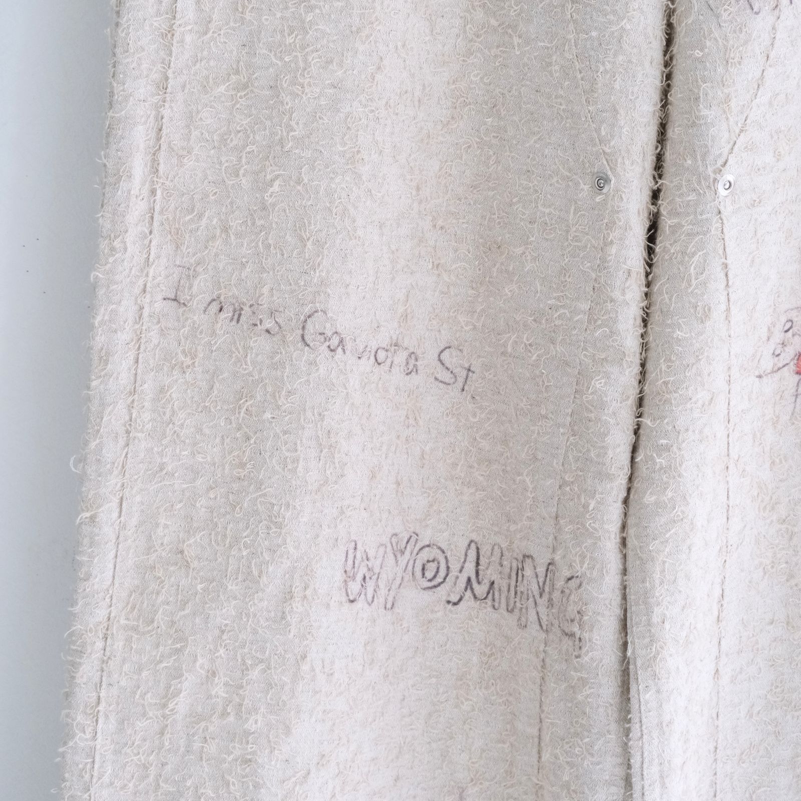 "ALICE" GRAPHIC DOUBLE KNEE WORKPANTS / パンツ / ダブルニー / ワークパンツ / IVORY