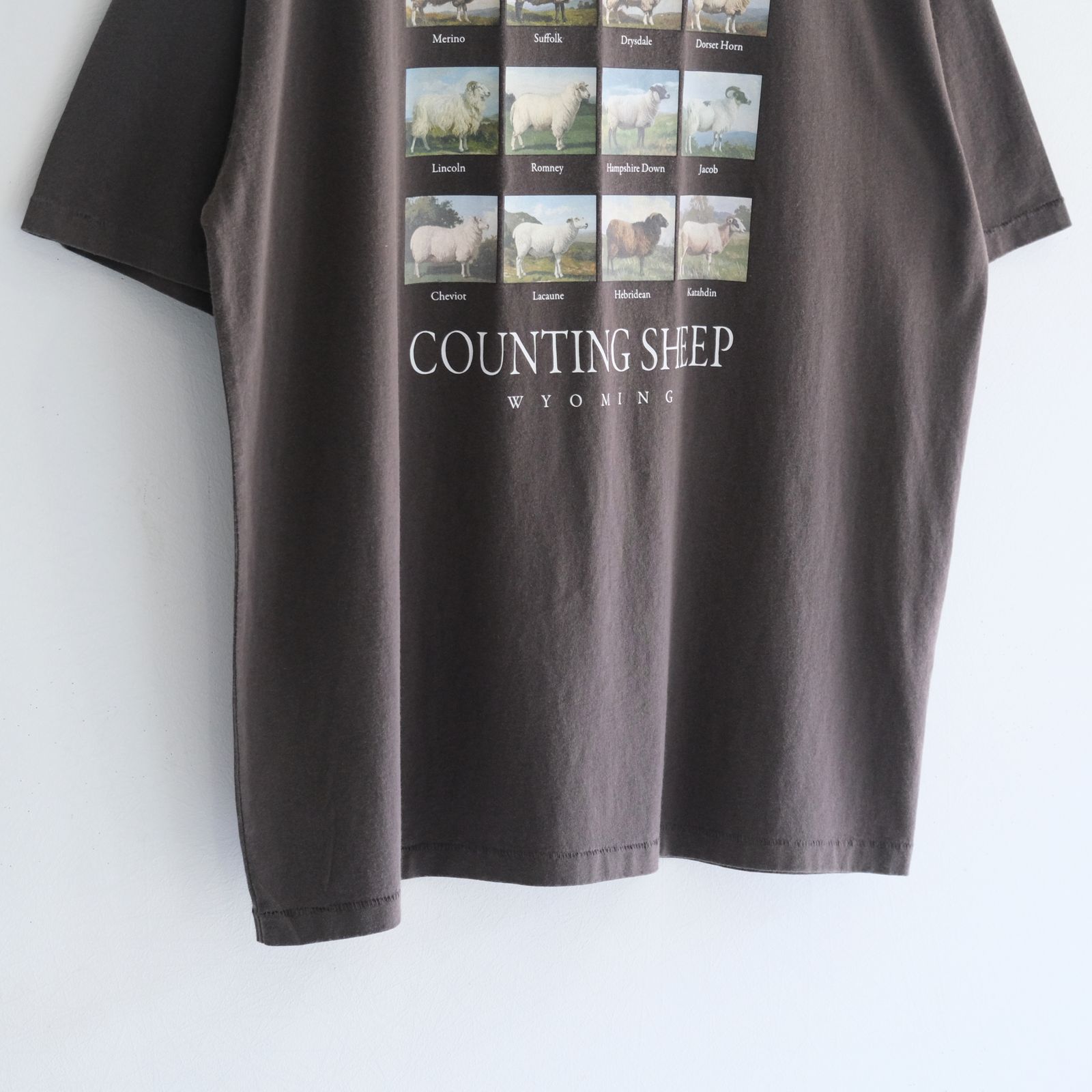 "TEE-NS".11 Counting sheep Tee / "TEE-NS".11 カウンティング シープ Tシャツ（BLACK）