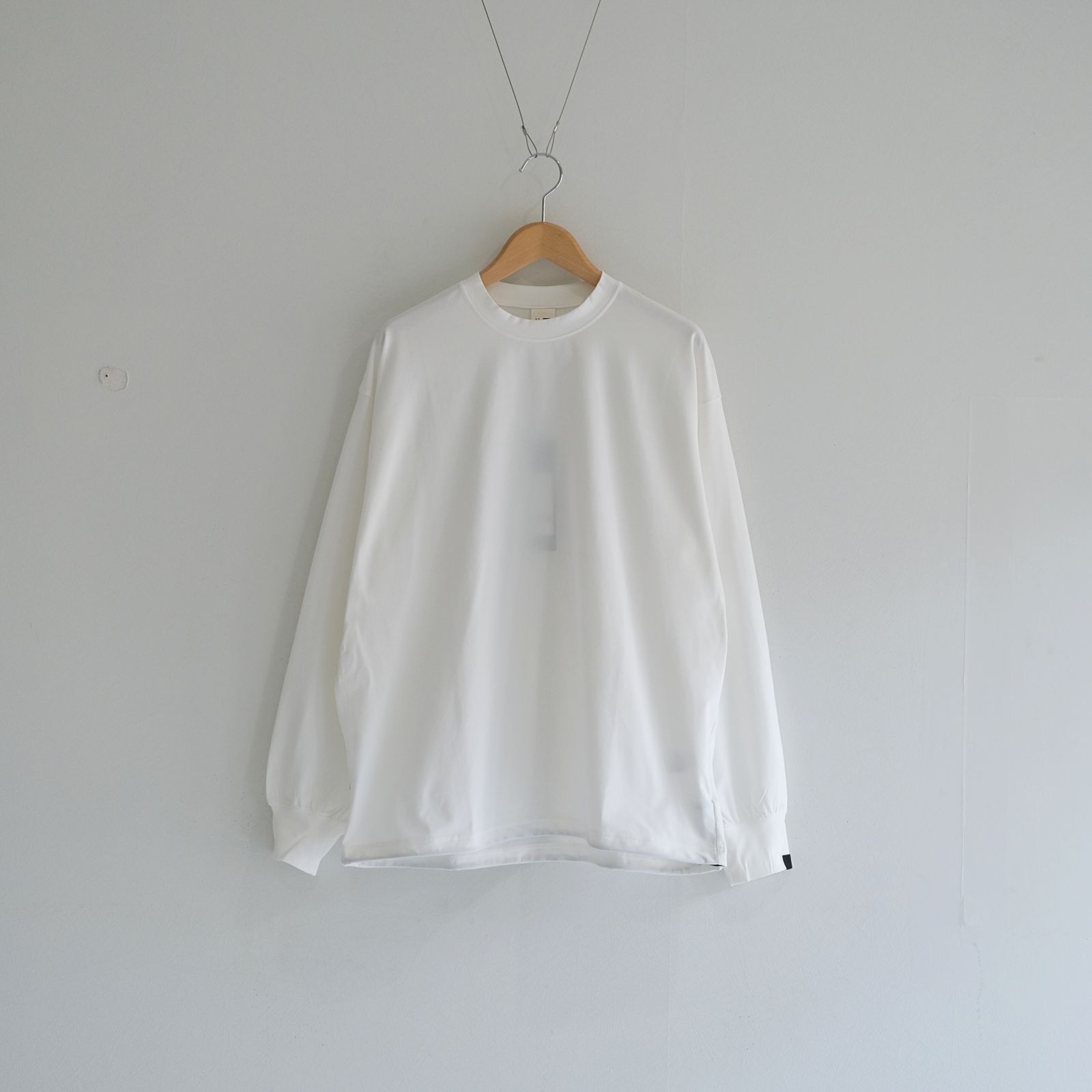 DRY DRAW CORD LONG SLEEVE T-SHIRTS / ロングスリーブTシャツ / UPF50＋ / 紫外線カット / OFF WHITE