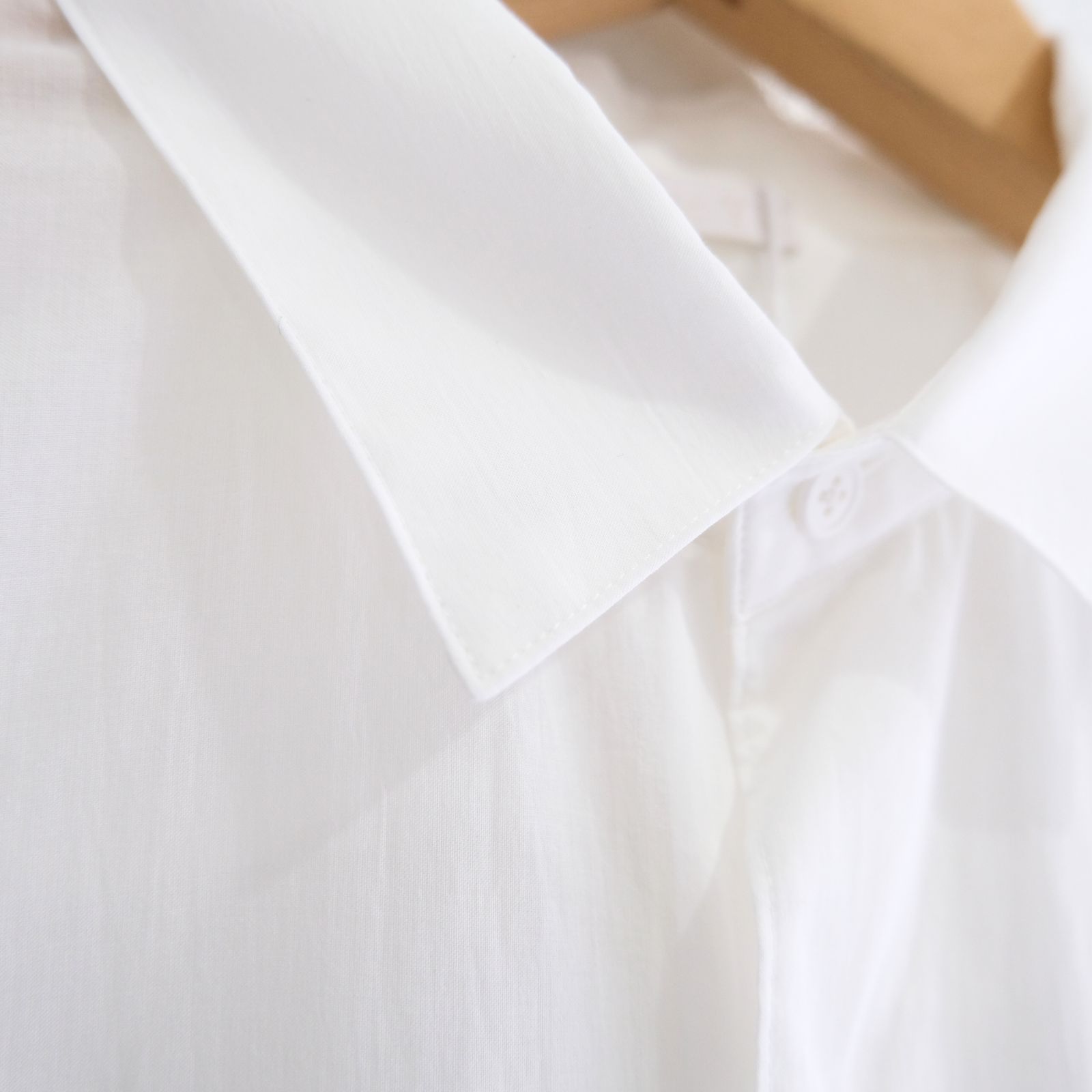 Superior Cotton Wide Shirts / スペリオール コットン ワイド シャツ（White）