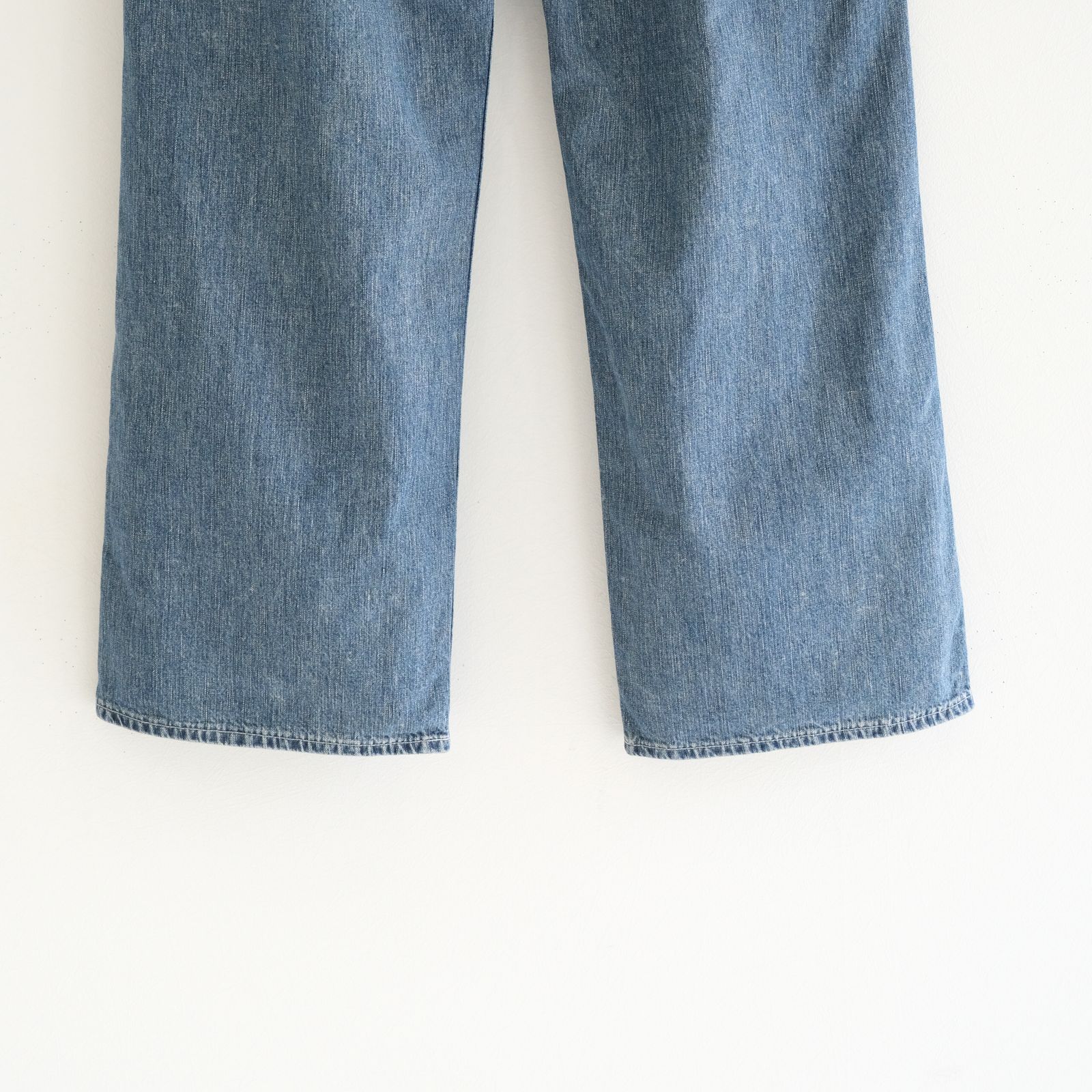 VINTAGE FADED LIGHT DENIM PAINTER PANTS / デニム / ペインターパンツ /  FADED BLUE