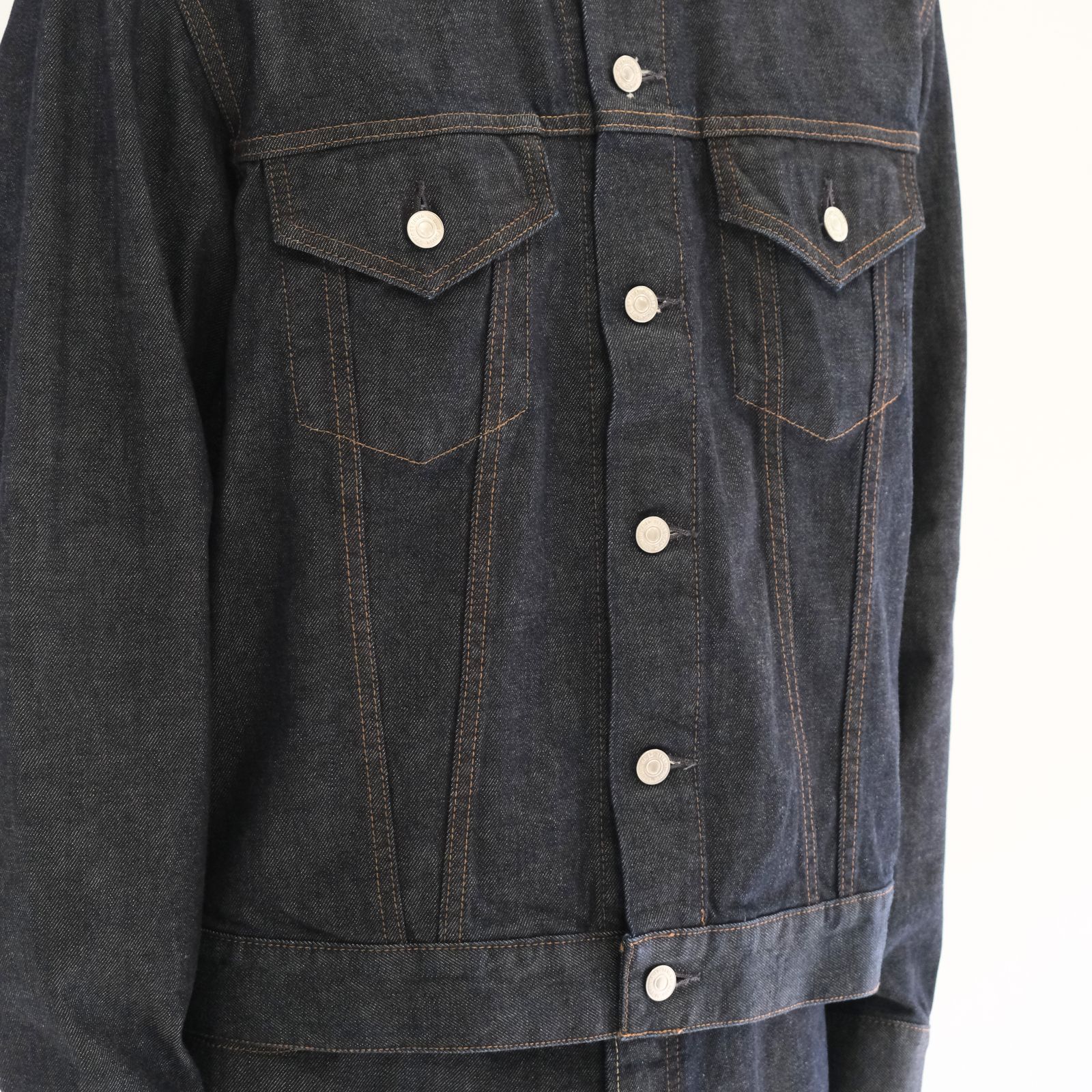 3RD TYPE TRUCKER JACKET  ‐10.5oz Supima Cotton Denim‐（Indigo ）