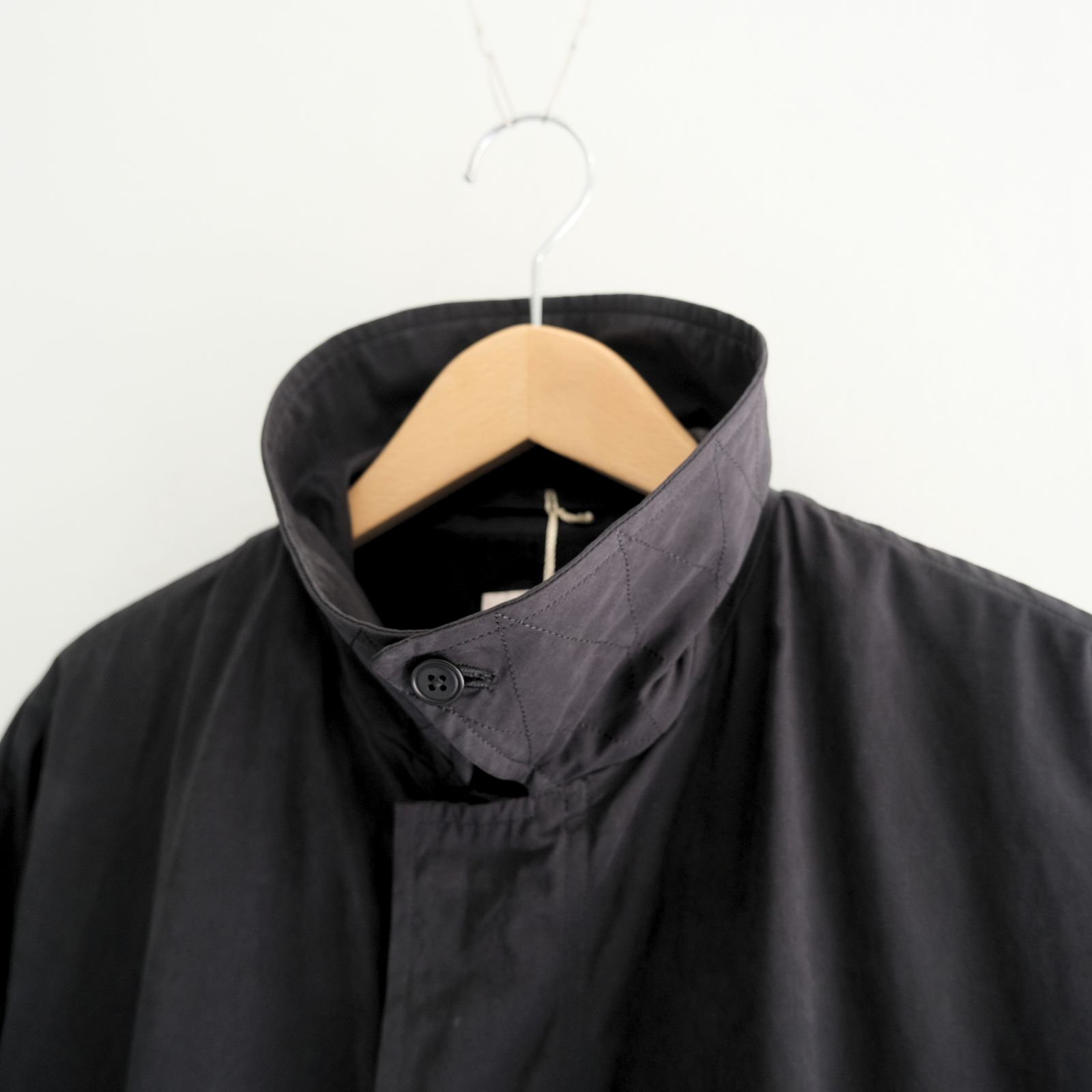 【残り1点】WAXED WEATHER B/C FIELD COAT（INK BLACK）
