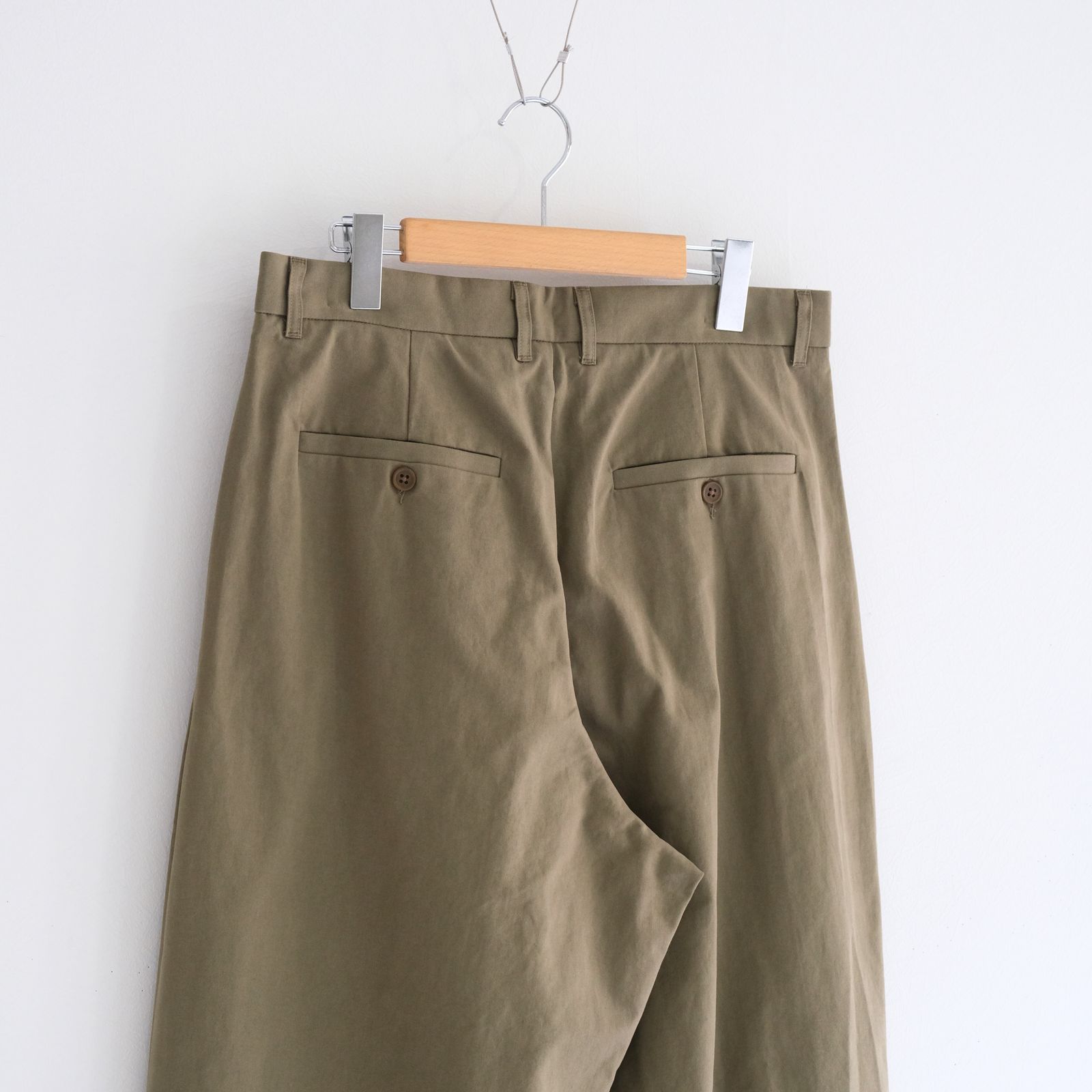 Logic Pleat Pant / パンツ / Olive