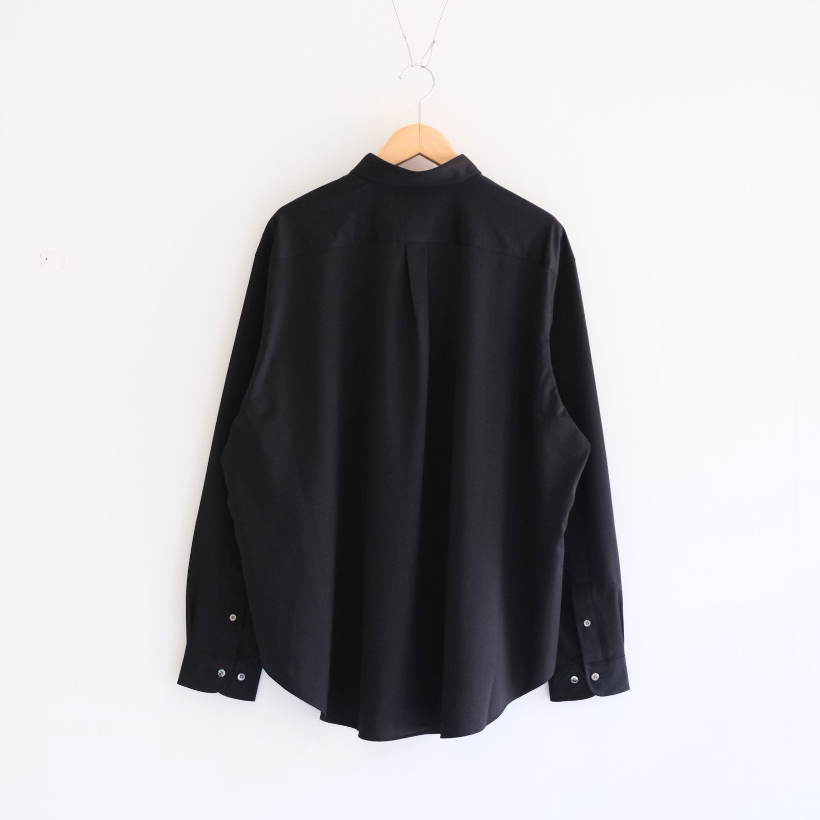 46G Atmosphere L/S Shirt / シャツ / BLACK（Night Black）