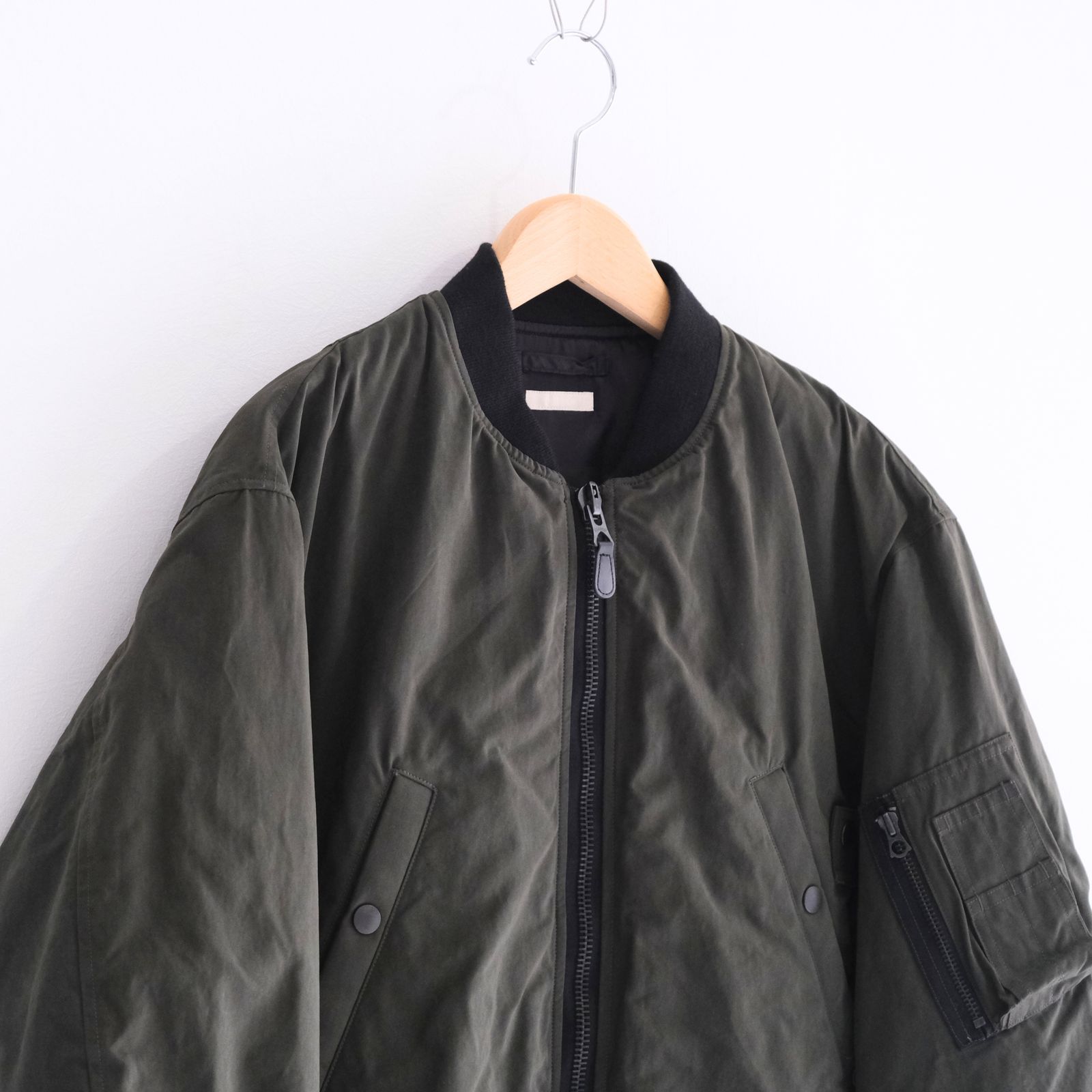 【残り1点】WAXED WEATHER FLIGHT JKT（HUNTER GREEN）