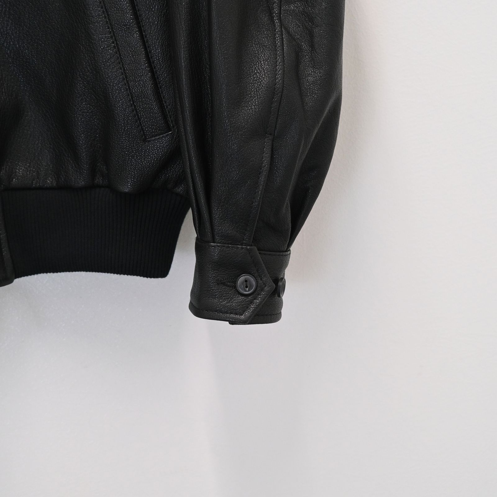 STAND COLLAR BLOUSON / レザージャケット / ゴートレザー