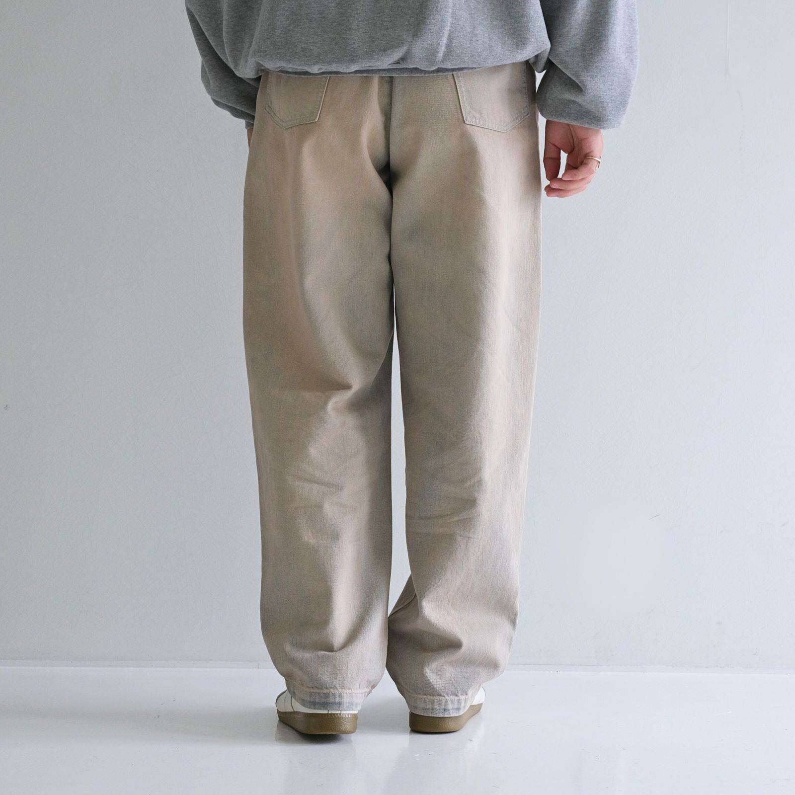 Fragment Denim Pleat Pant / デニム / フェード
