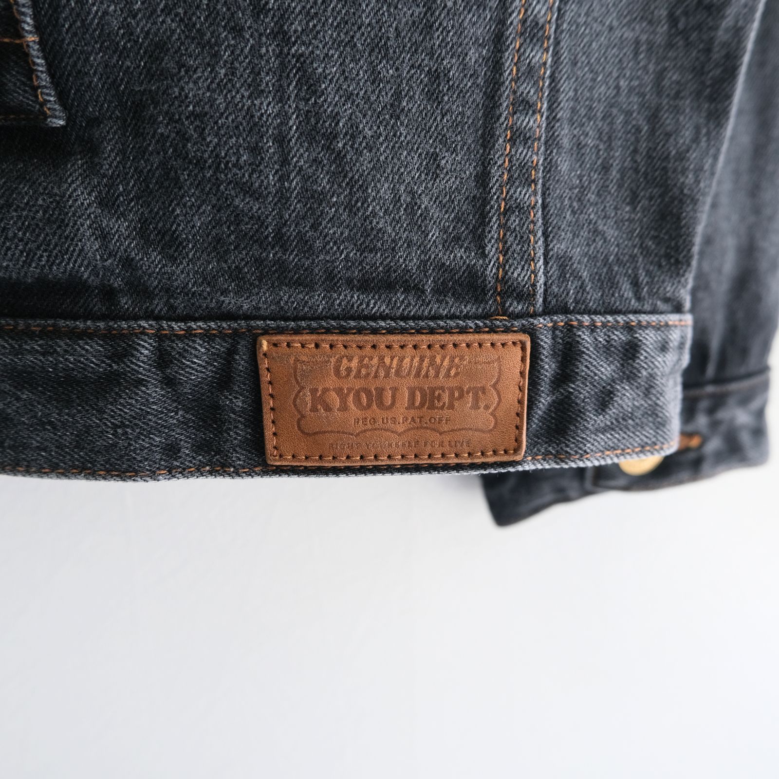 "ROEBUCK" Type-50s Hand Painted Jacket feat. MIO YAMAMOTO / 「ROEBUCK」タイプ50s ハンドペイントジャケット feat. ミオ ヤマモト（BLACK）