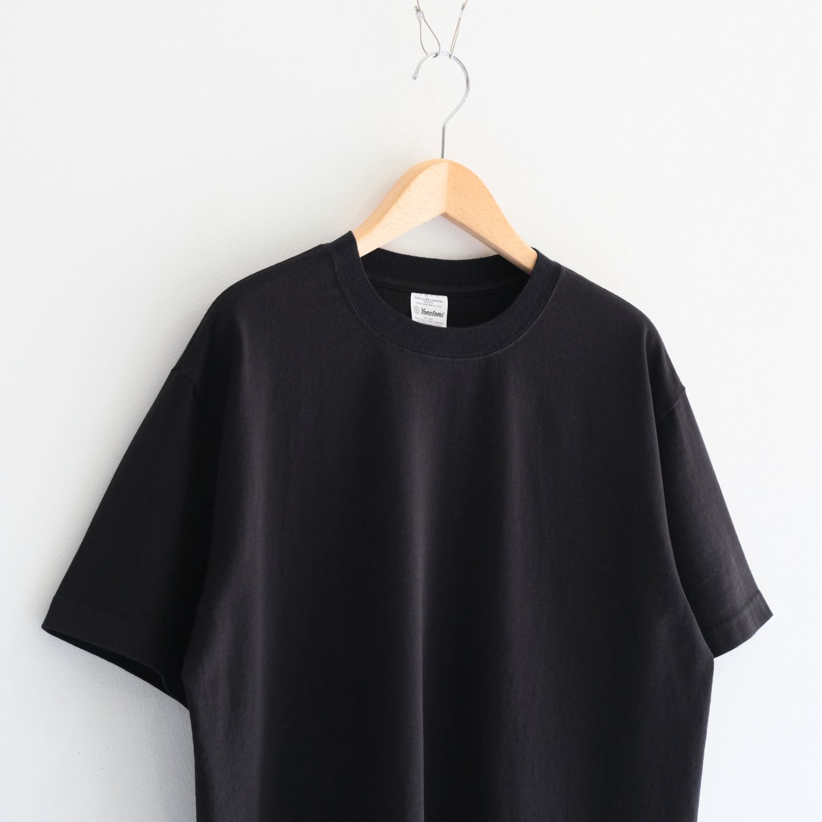 NEW BASIC T-SHIRT〈SHORT SLEEVE〉（BLACK）