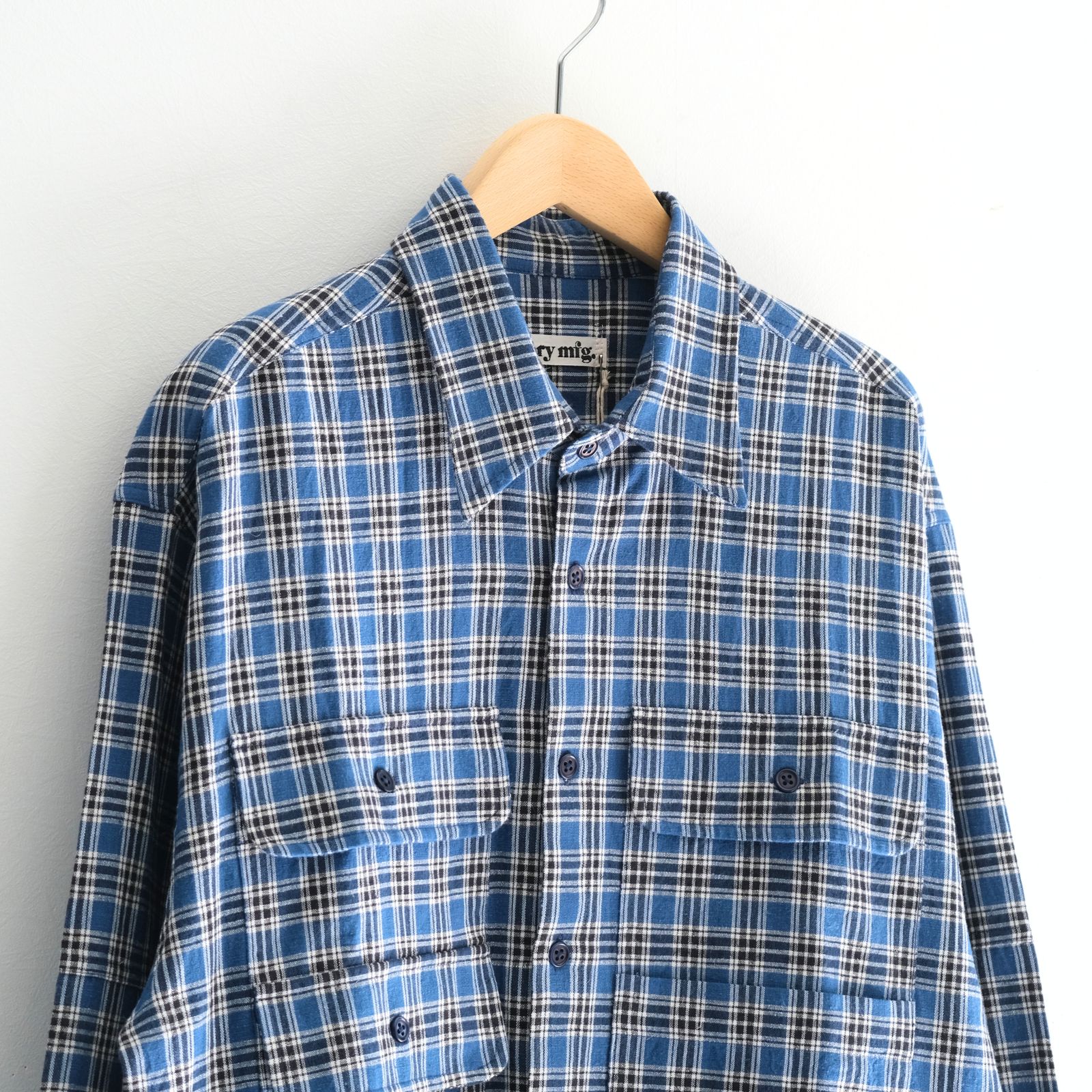 【残り1点】Harvest Shirt（Kyanite Handloom）