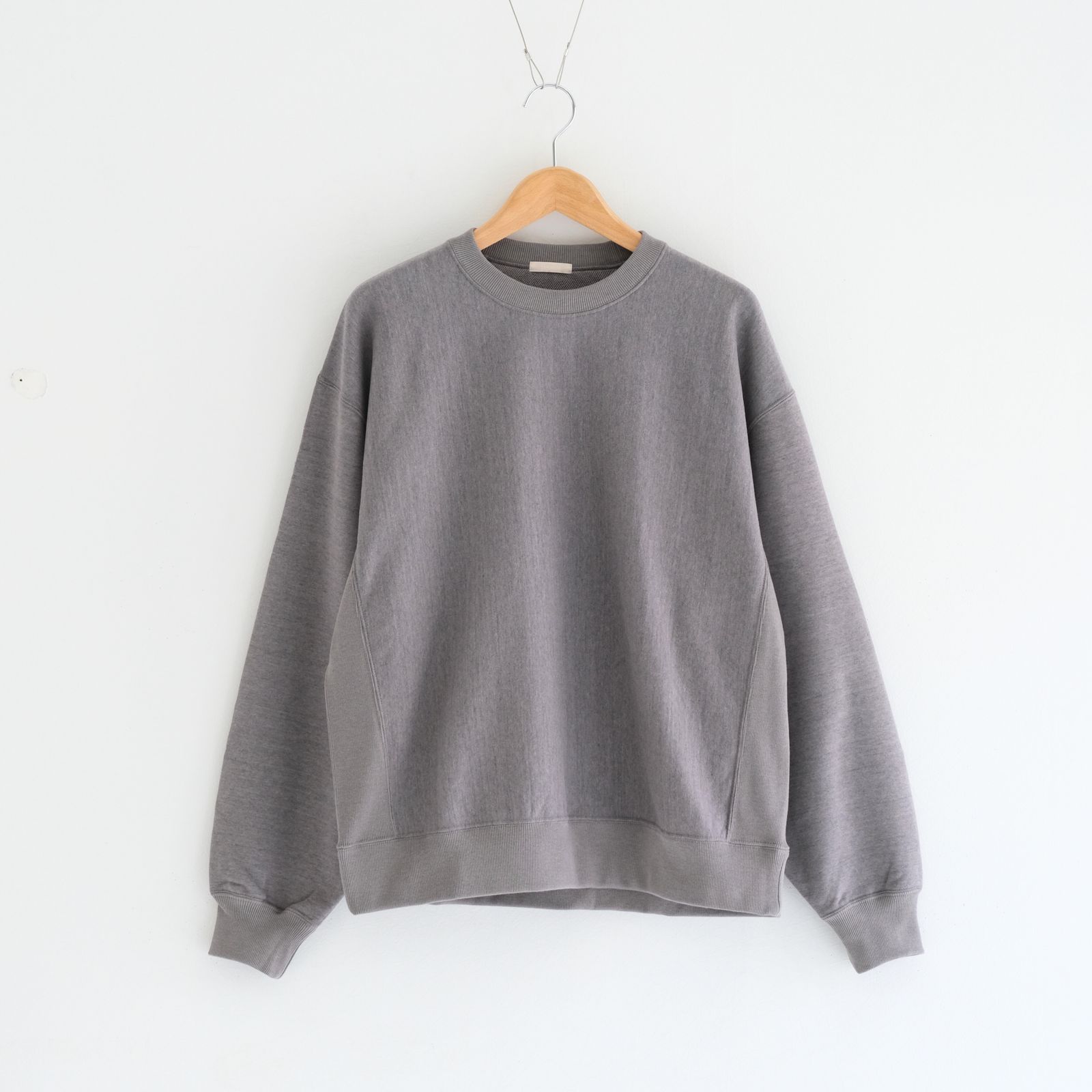 トップス ULTERIOR FADED SILKY TERRY SWEAT SHIRT ULTERIOR - FADED SILKY TERRY RW SWEAT SHIRT / スウェット