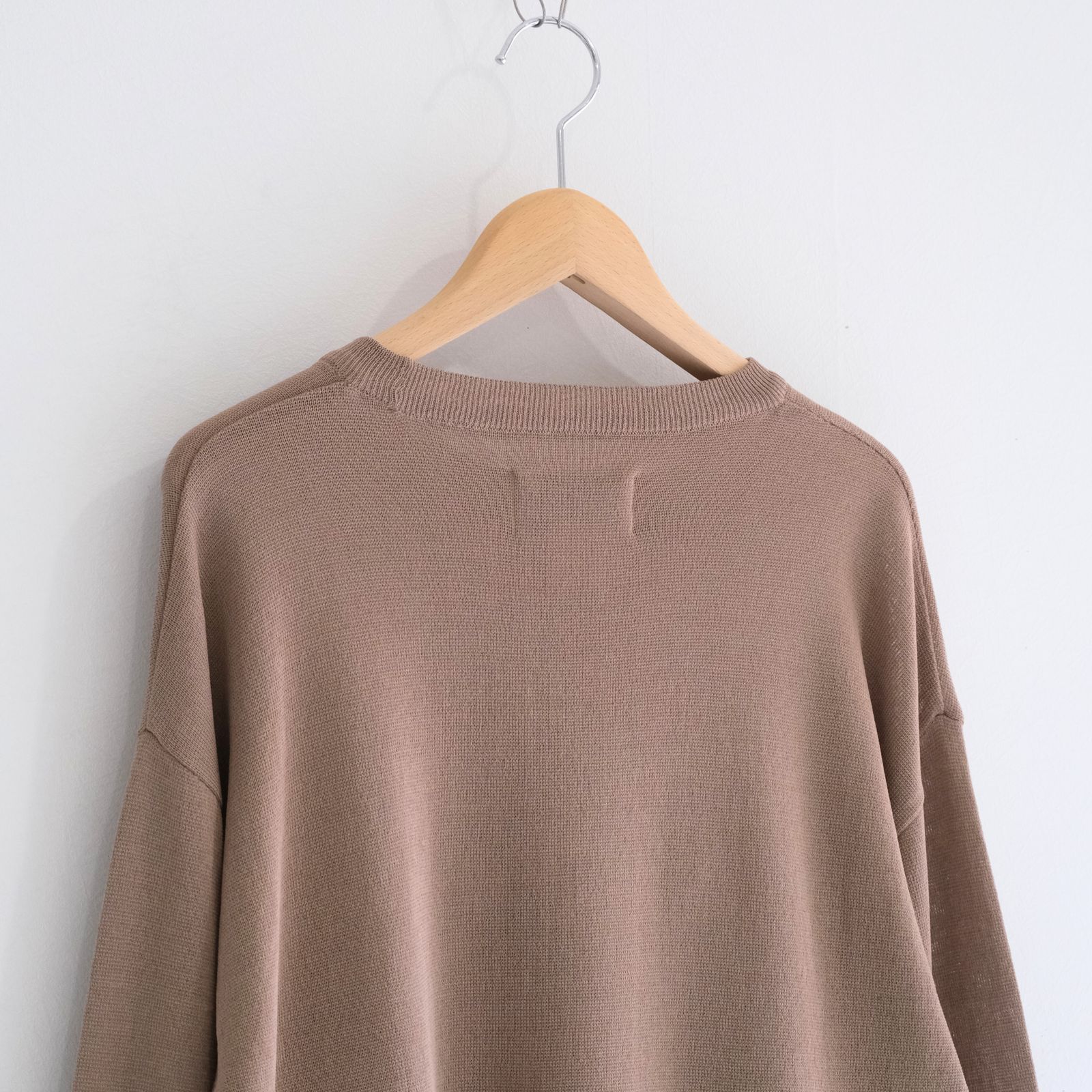PREMIUM WIDE SLEEVE ‘SEUNGMU’ KNIT / ニット / ECRU BEIGE