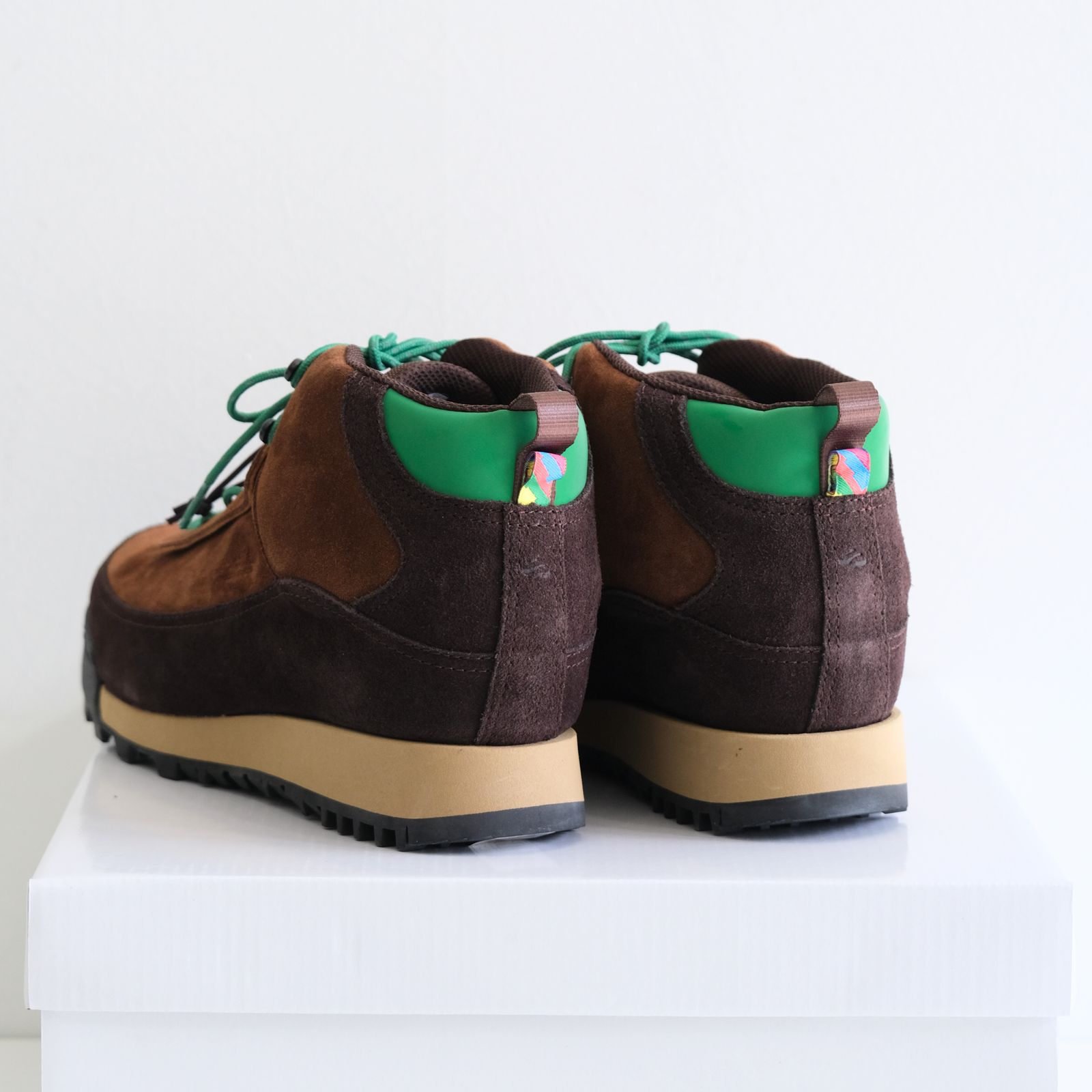 FLOW-MID SHOES is-ness×SUICOKE / シューズ / コラボ / BROWN x GREEN