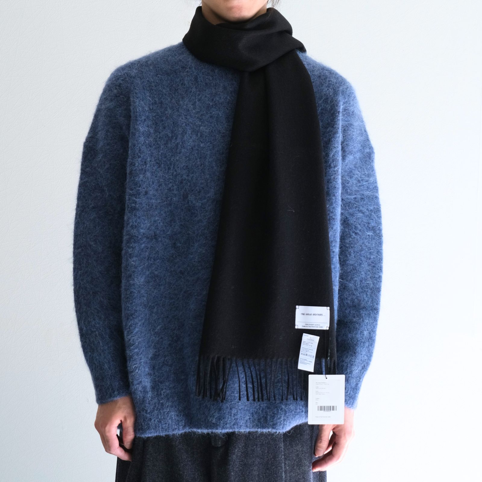Brushed Scarf（Black）