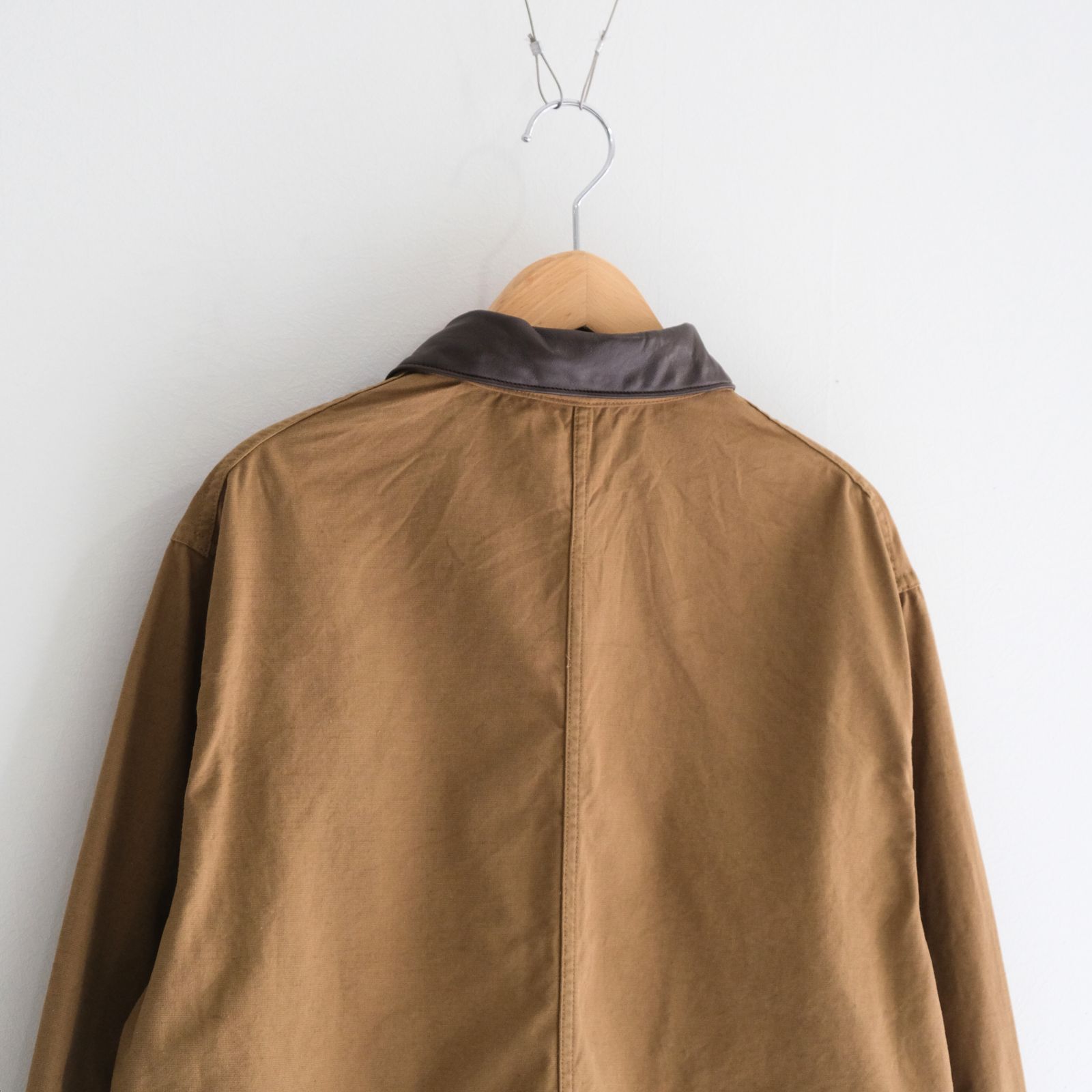 WASHED C/R/S DUCK COVERALL / ジャケット / カバーオール / KHAKI BEIGE