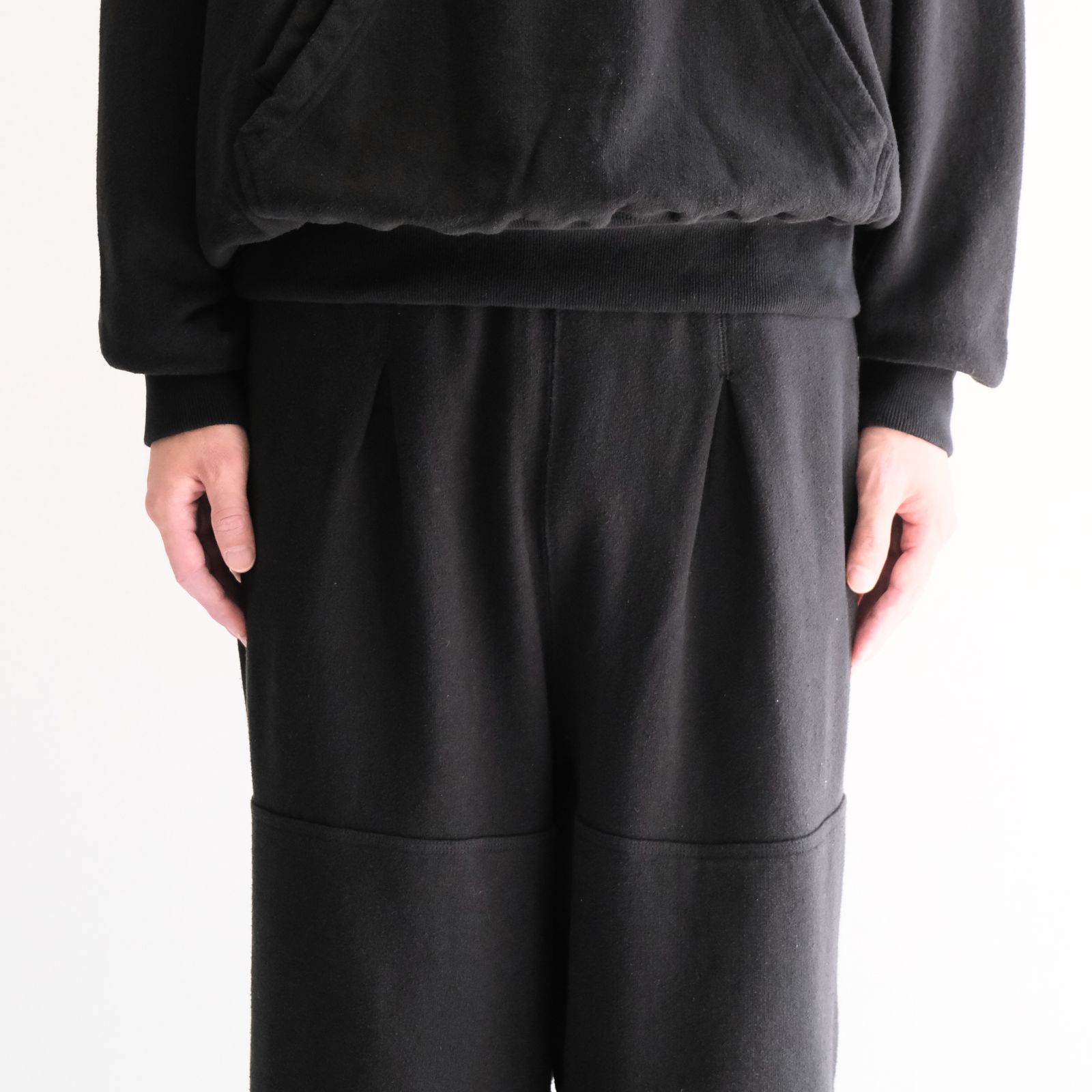 NEPPED LABOR SWEAT PANTS（INK BLACK）