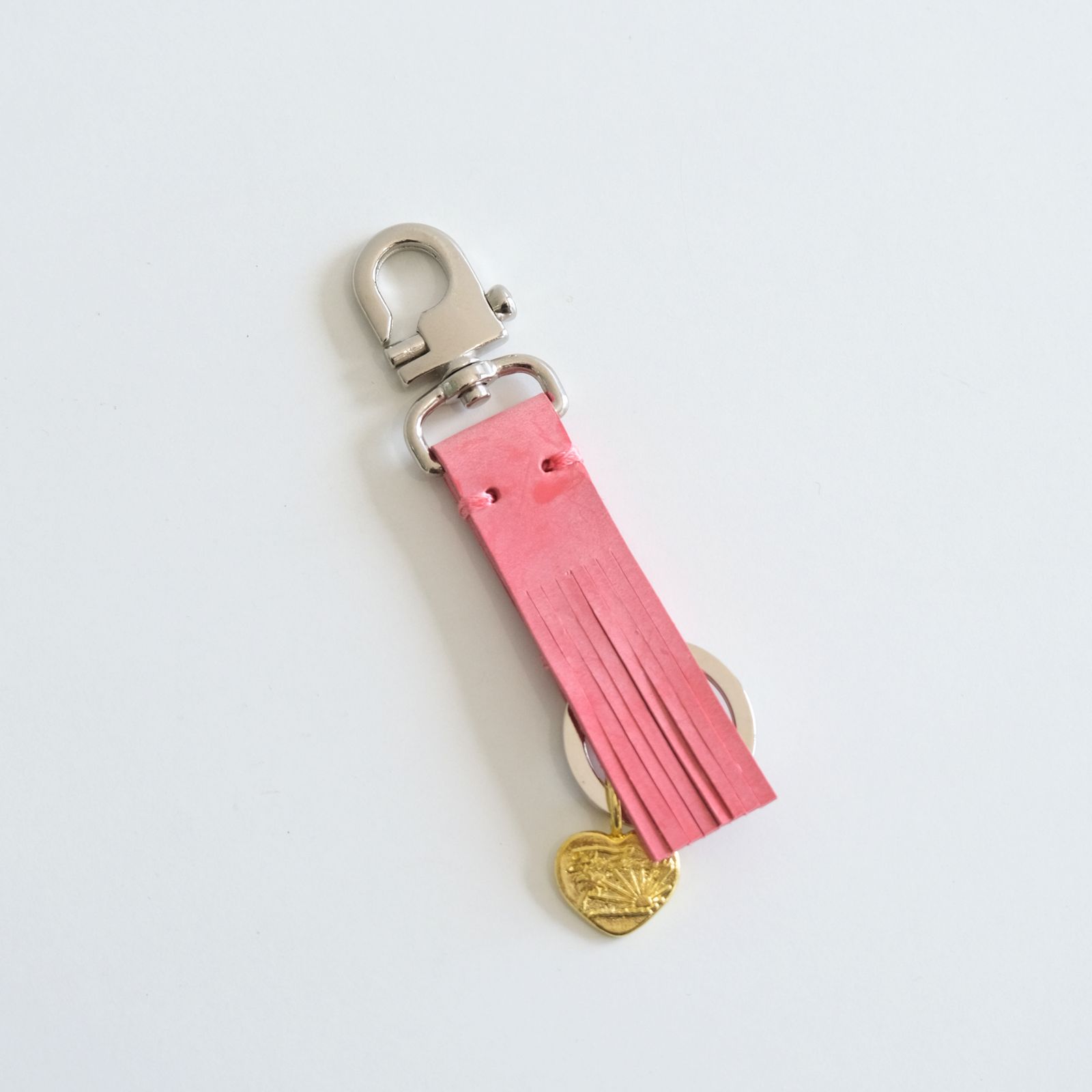 【残り1点】FRINGE KEY HOLDER（pink）