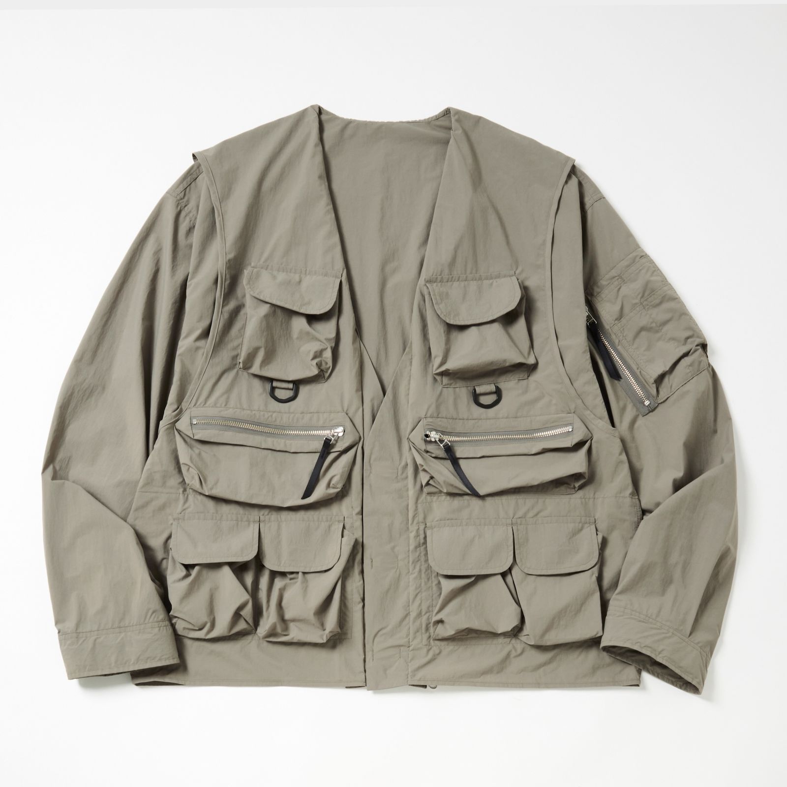 【入荷時期：2026年2月頃】Weathering Nylon Reversible 4Way JKT / ジャケット / 4way / KHAKI