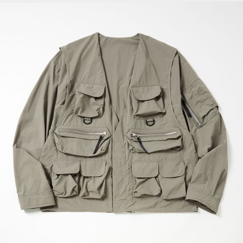 【入荷時期：2026年2月頃】Weathering Nylon Reversible 4Way JKT / ジャケット / 4way / KHAKI