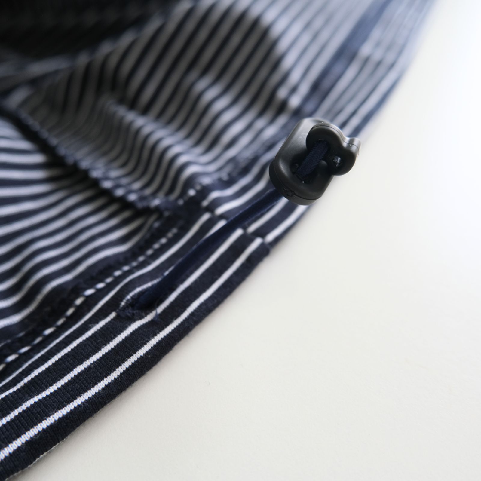 BALLOON BORDER SHORT SLEEVE T-SHIRT / Tシャツ / バルーン / ボーダー / NAVY × WHITE