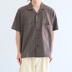 Mirari Seersucker Shirt / ミラリ シアサッカー シャツ（BROWN）