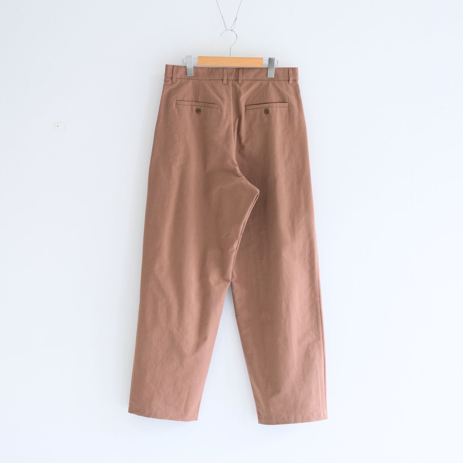 Logic Pleat Pant / パンツ / Clay