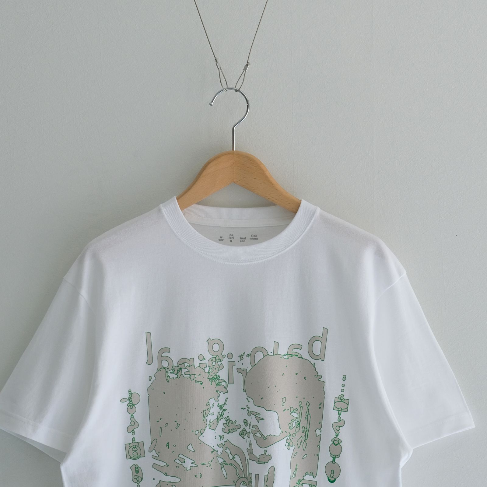 J&T / Tシャツ / プリント / WHITE