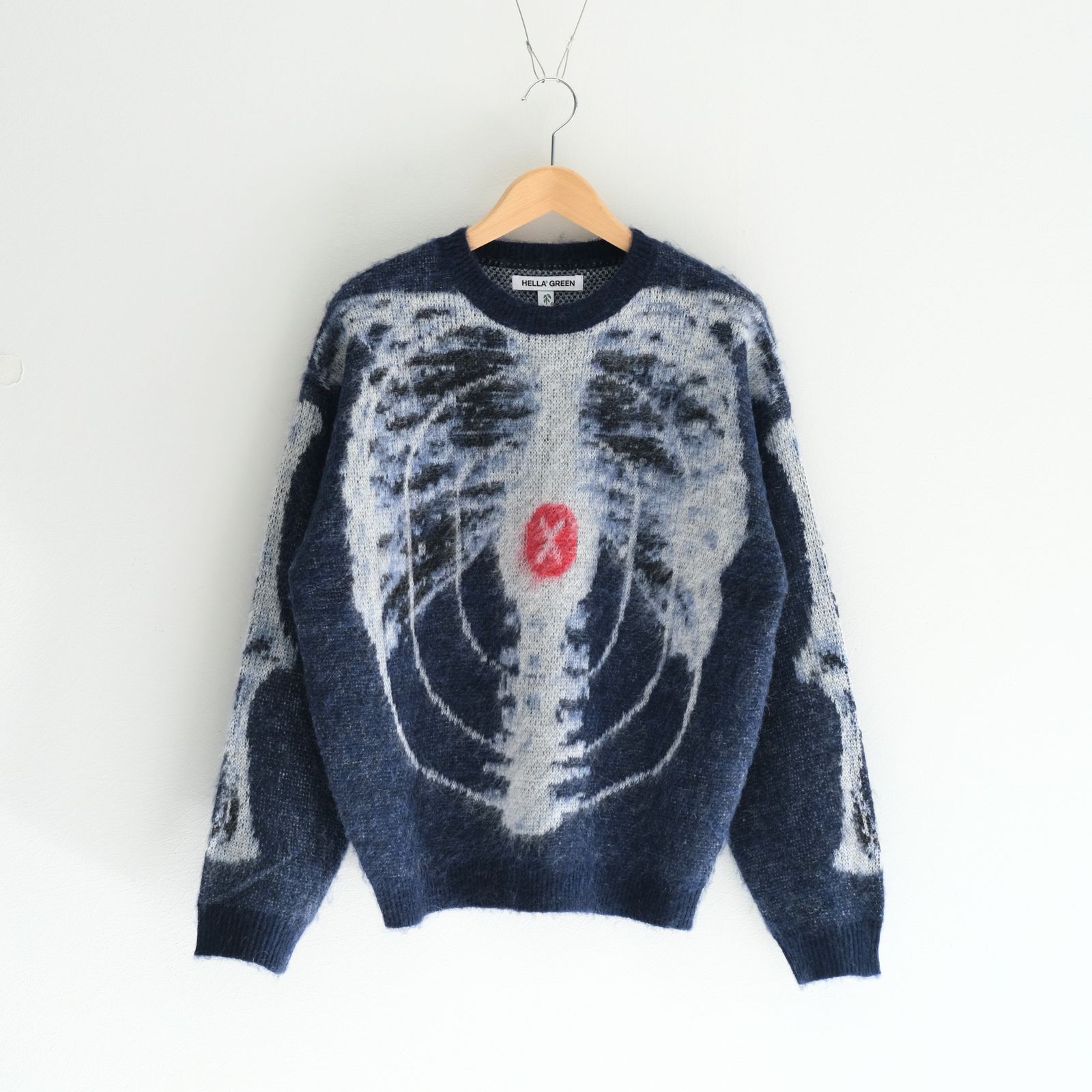 Target Knit Sweater / ニット / セーター / モヘア / BLUE