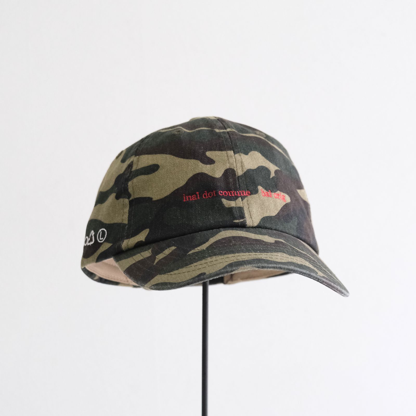 COTTON 6-PANEL HAT（WOOD LAND）