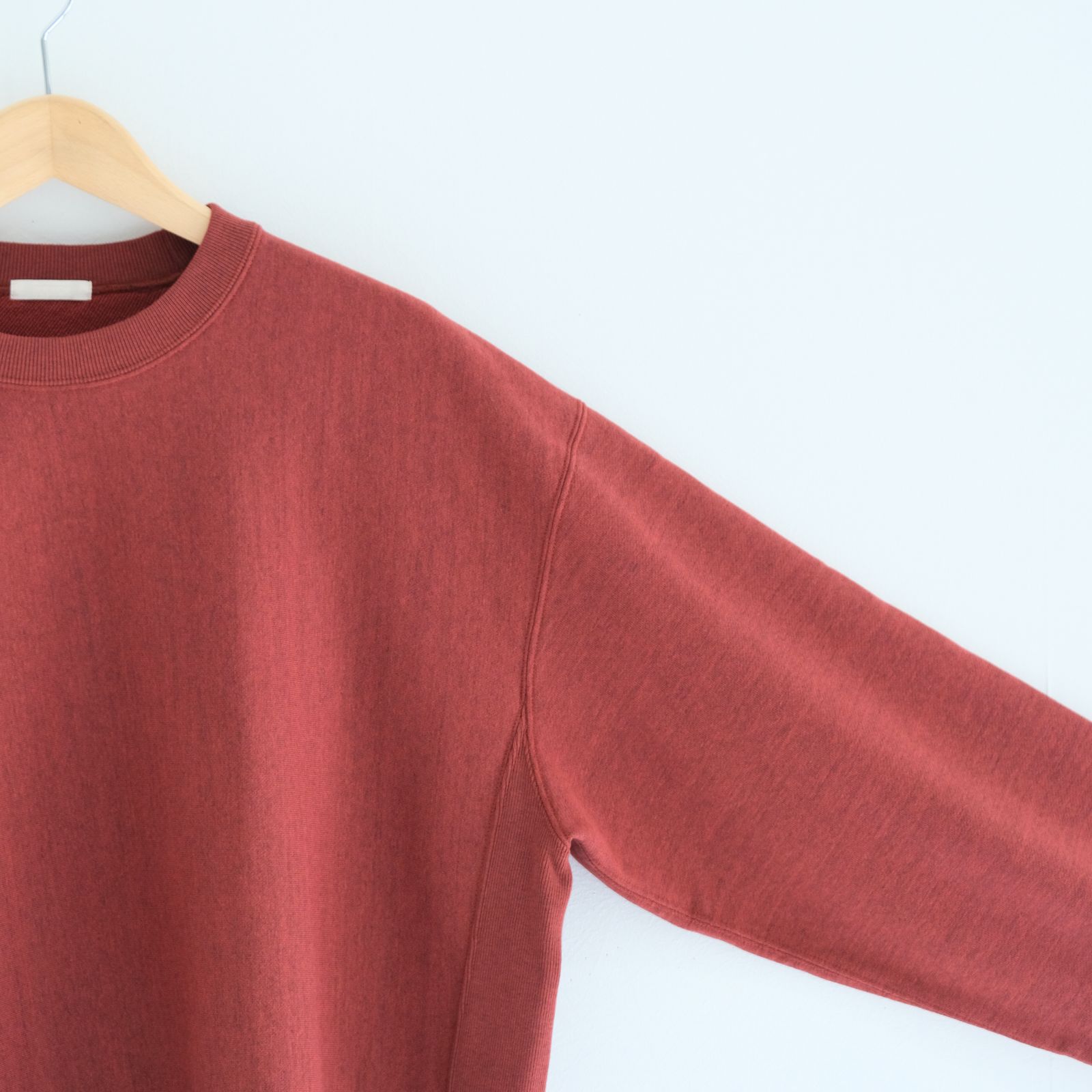 ULTERIOR - FADED SILKY TERRY RW SWEAT SHIRT / スウェット