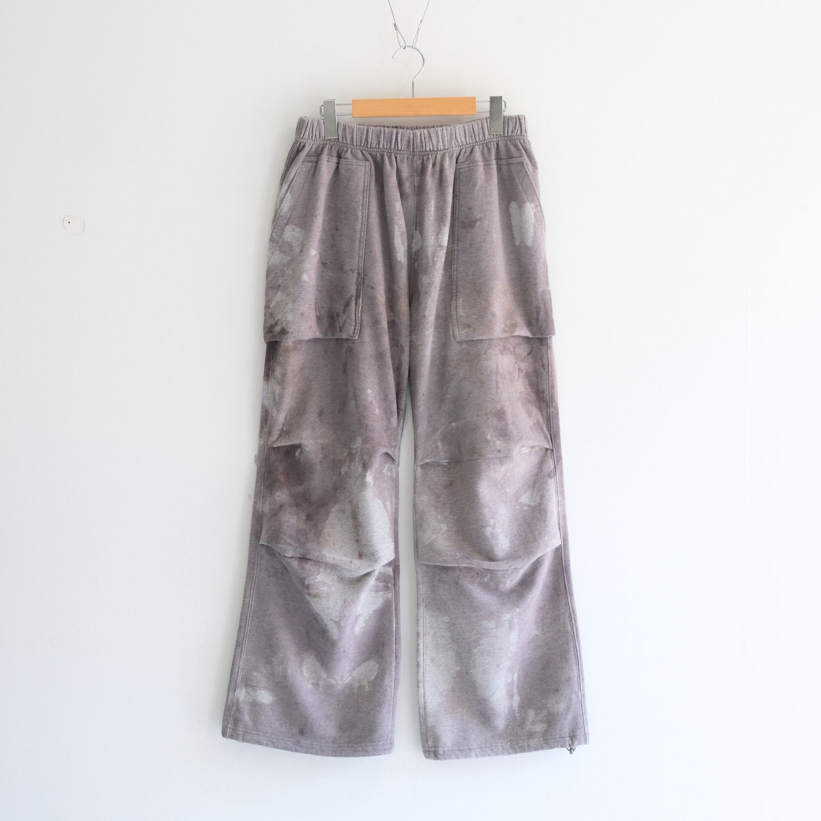 Reimagined Newsboy Fleece-Lined Sweatpants / パンツ / スウェットパンツ / Oak Gall Melange