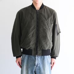 【残り1点】WAXED WEATHER FLIGHT JKT（HUNTER GREEN）
