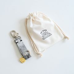 FRINGE KEY HOLDER（silver）