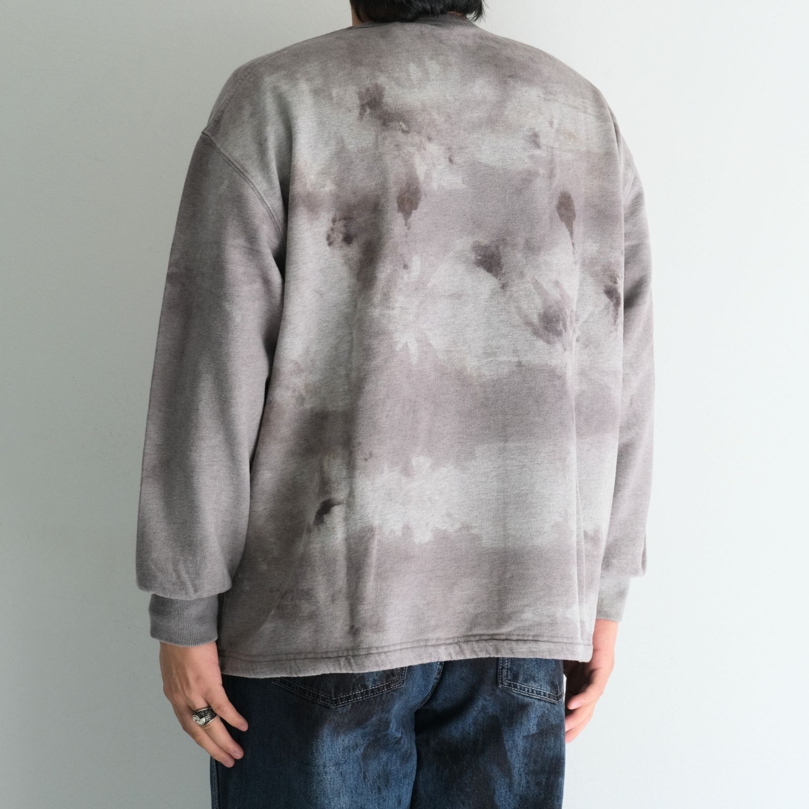 Reimagined Newsboy Fleece-Lined Sweatshirt / スウェット / Oak Gall Melange