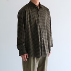 36G Atomoshere Check Shirt / シャツ / GREEN(Sterling Green)