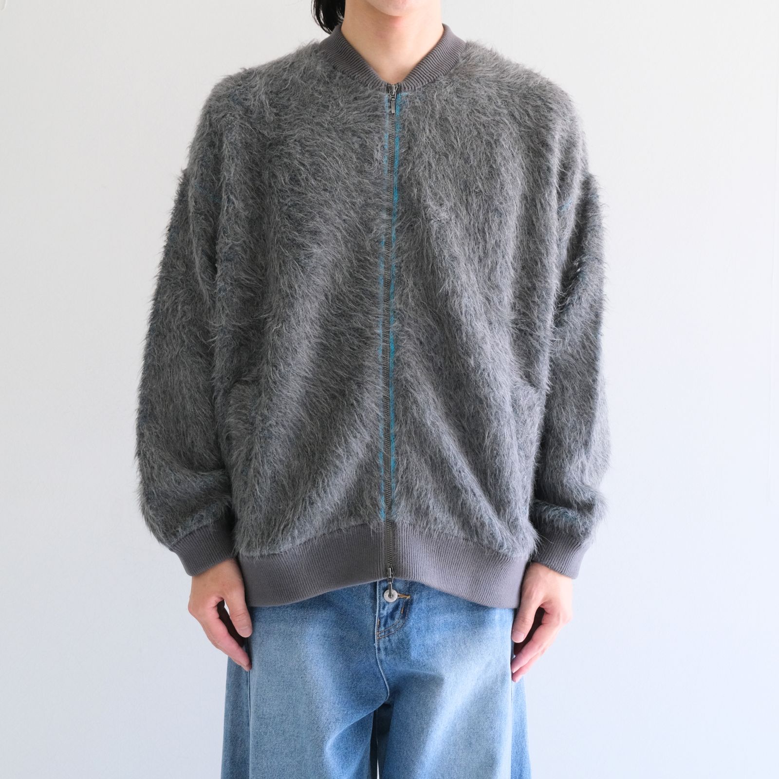 THE INOUE BROTHERS - 【残り1点】Suri Alpaca Bomber Jacket / スリ