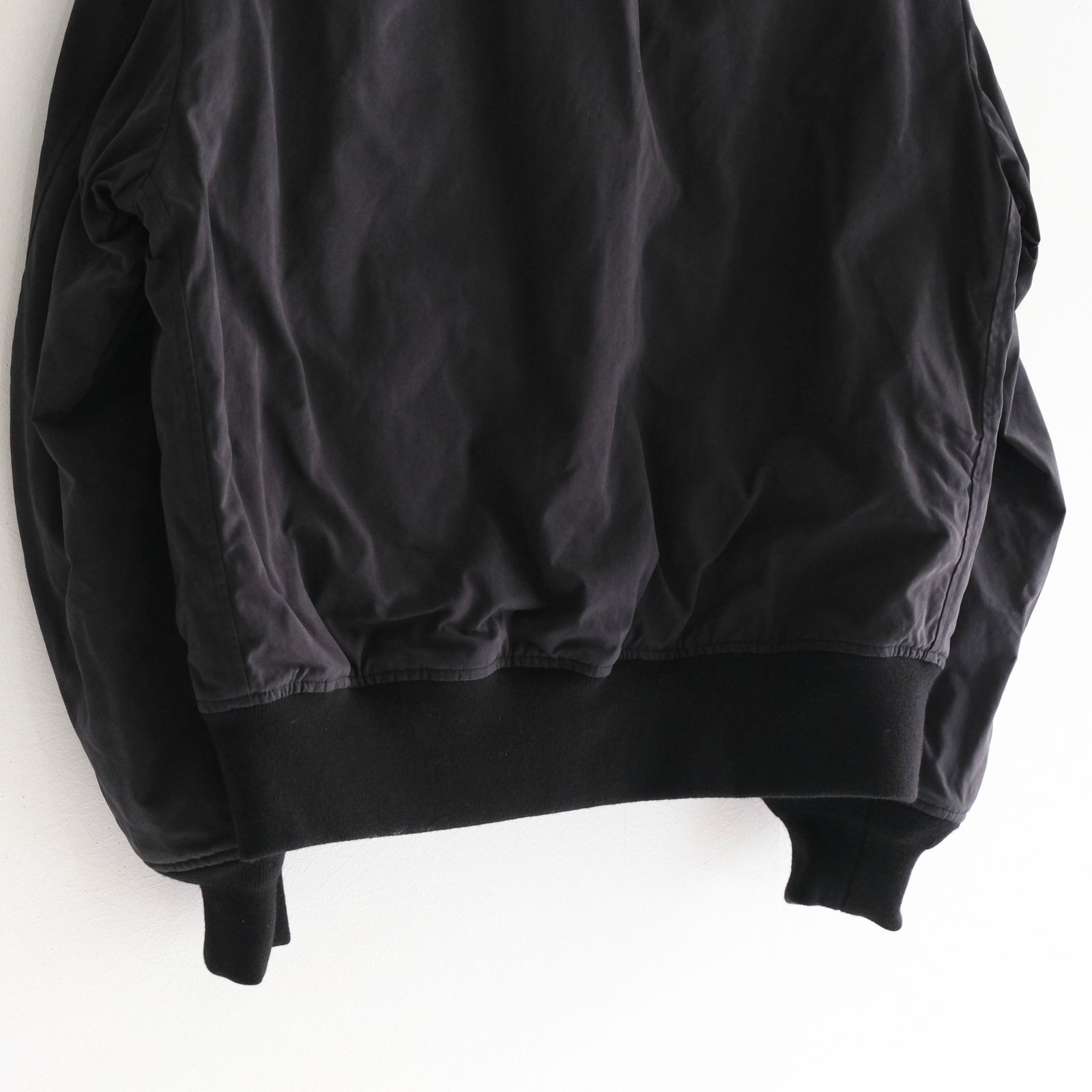 【残り1点】WAXED WEATHER FLIGHT JKT（INK BLACK）