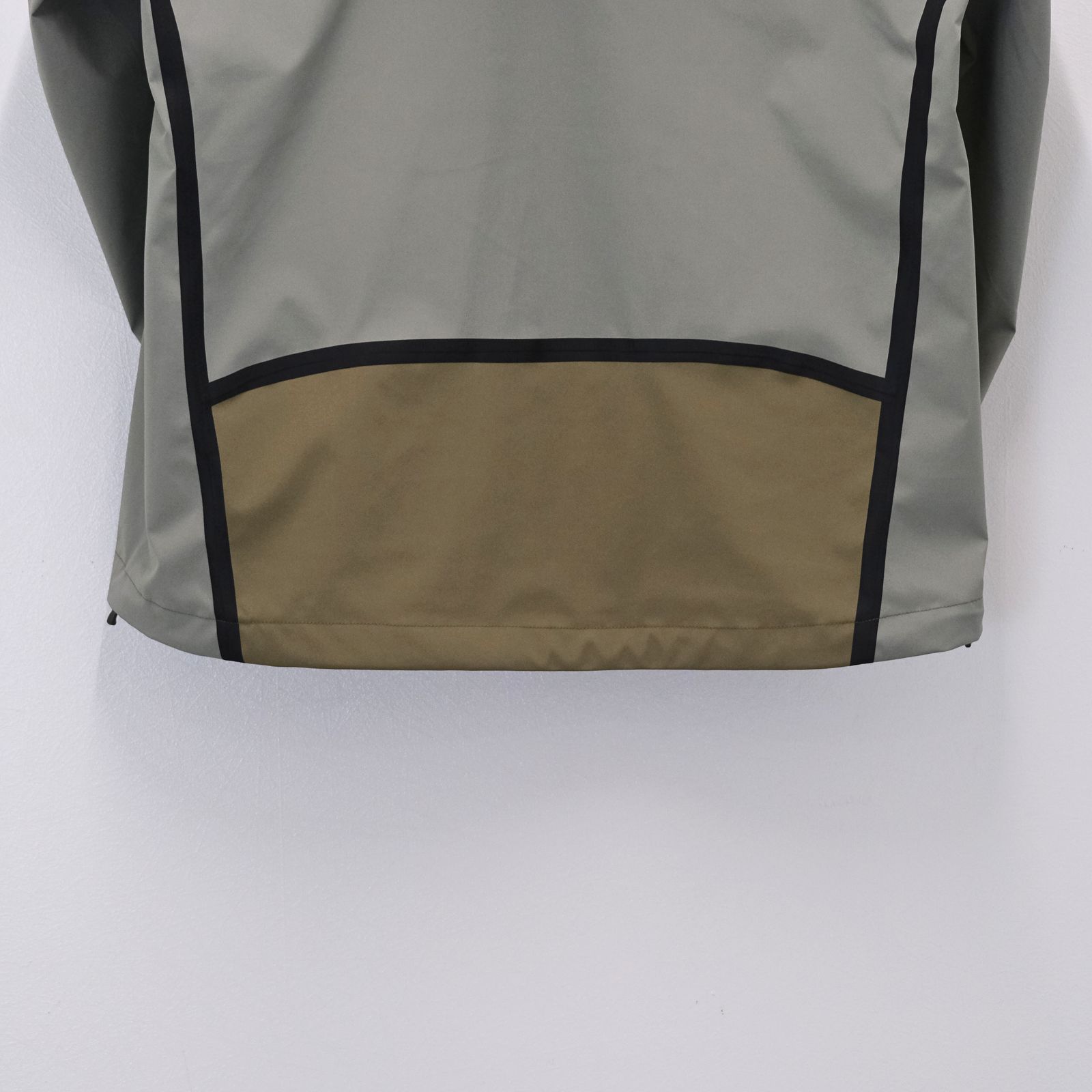 TAPED SEAM WATER PROOF JACKET / シェルジャケット / ミリタリーグレー